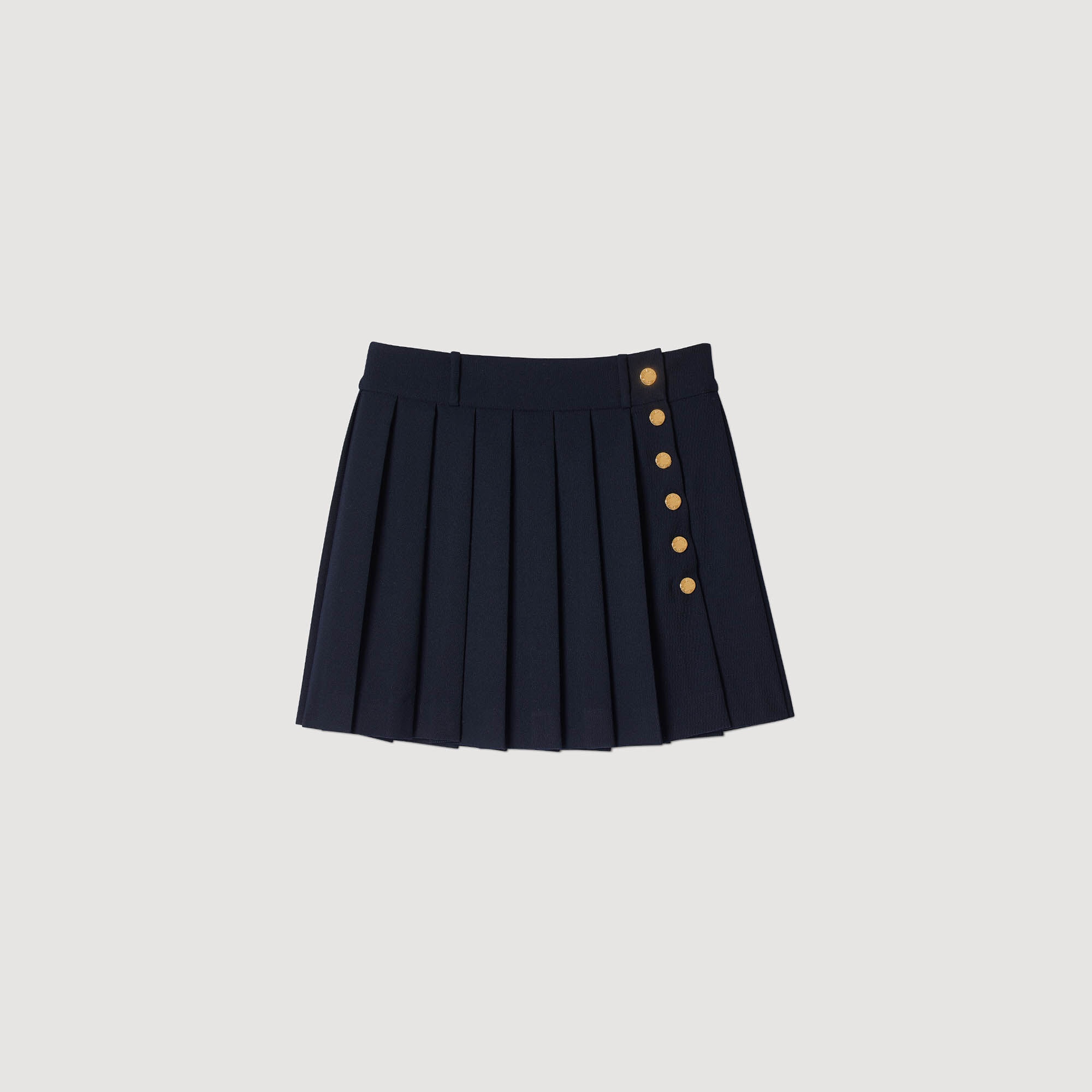 SHORT PLEATED SKIRT - 1