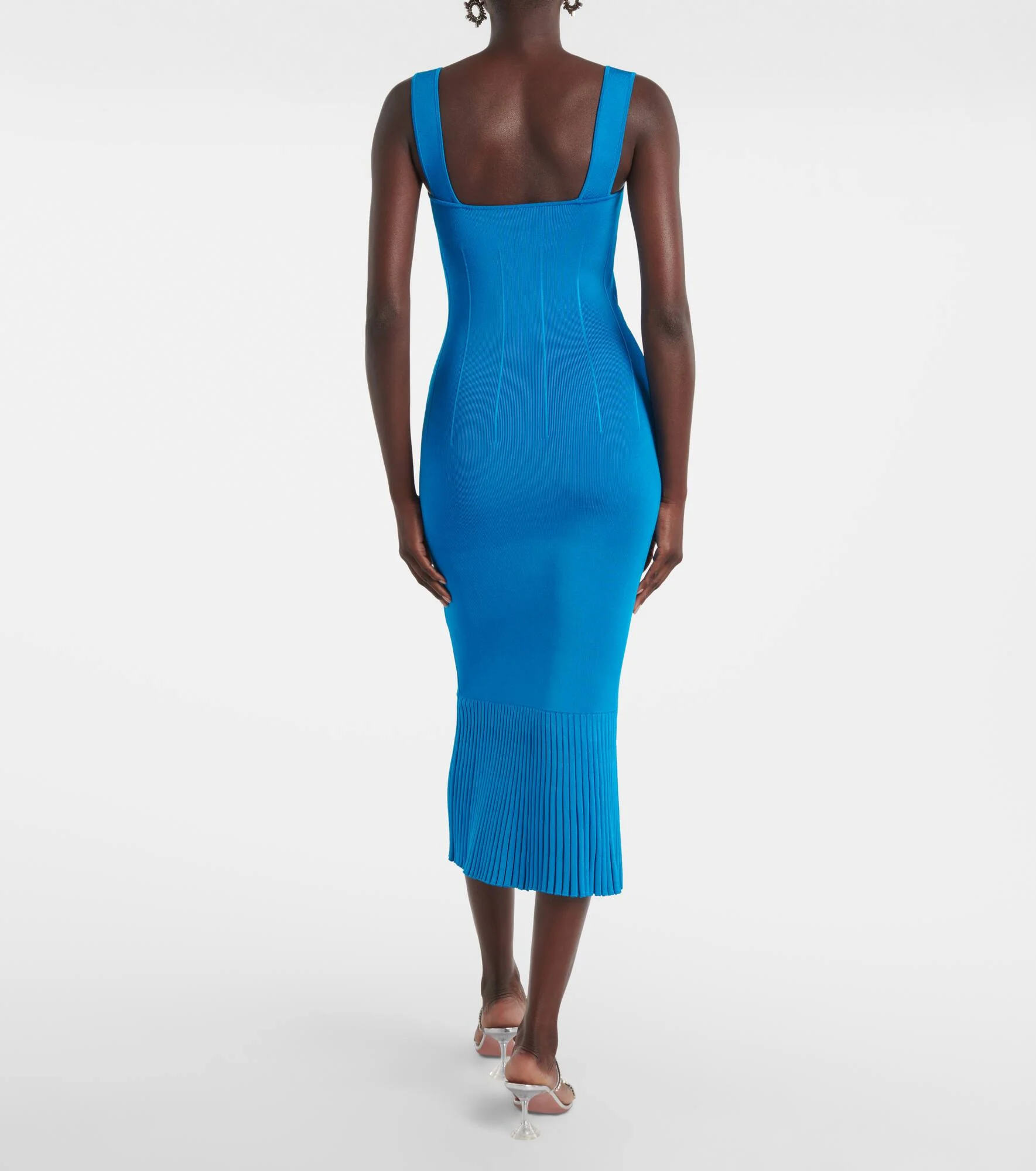 galvan knit dress Atalanta ribbed-knit cocktail - P01069774 Womens dresses