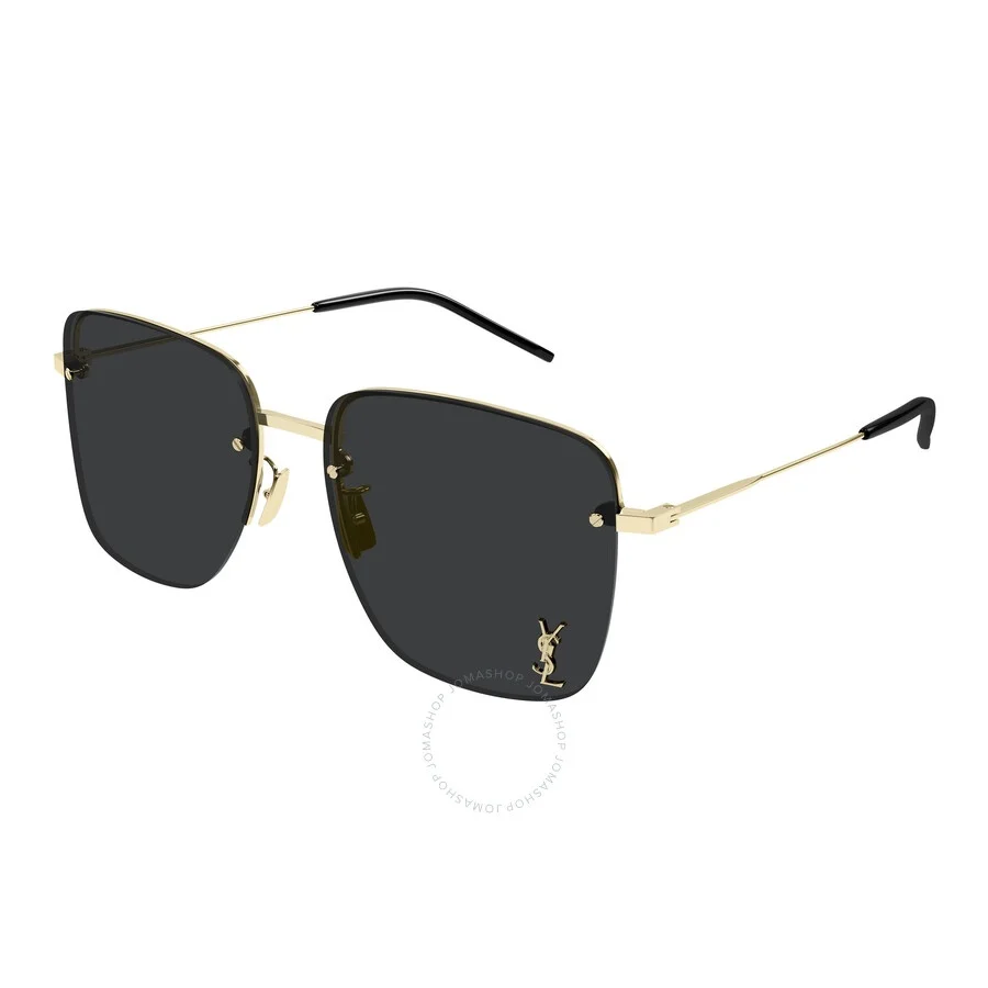 Saint Laurent Black Square Ladies Sunglasses SL 312 M 013 58 - 1