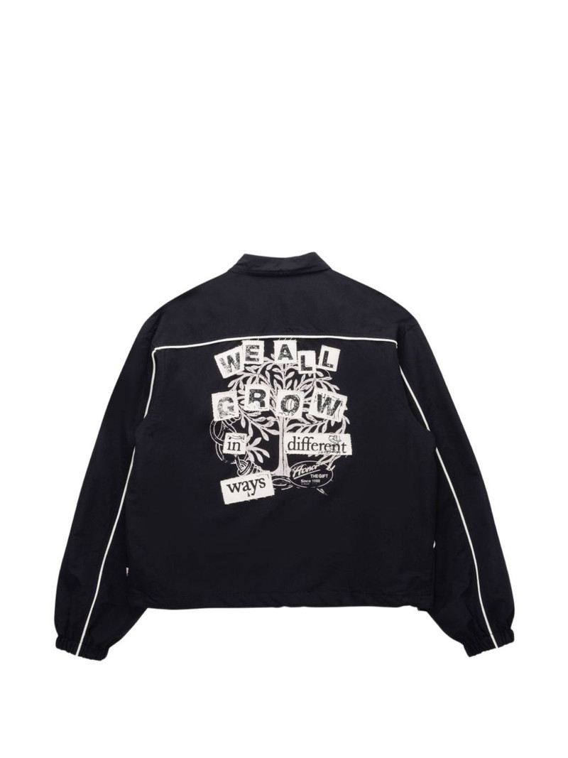 HONOR THE GIFT logo-embroidered bomber jacket outlook