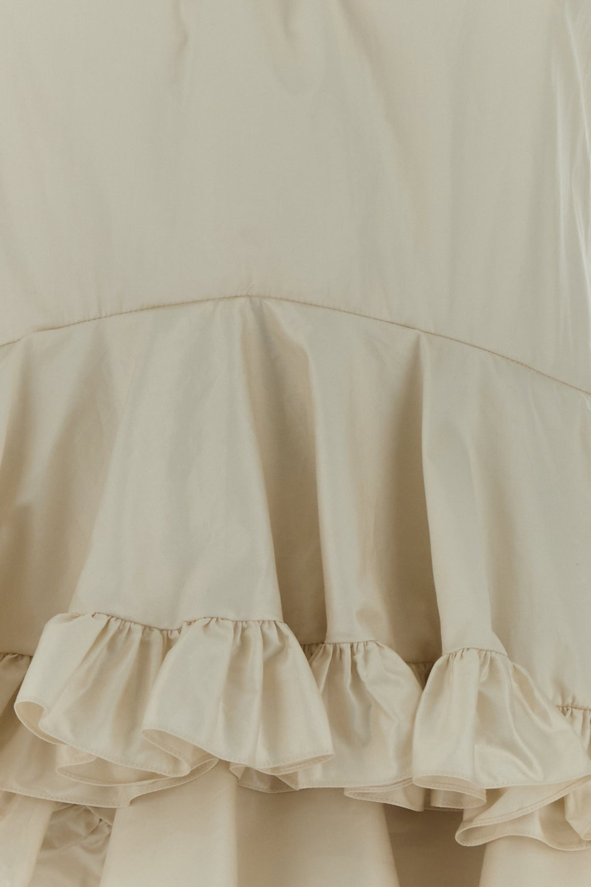 Ivory poplin top - 3