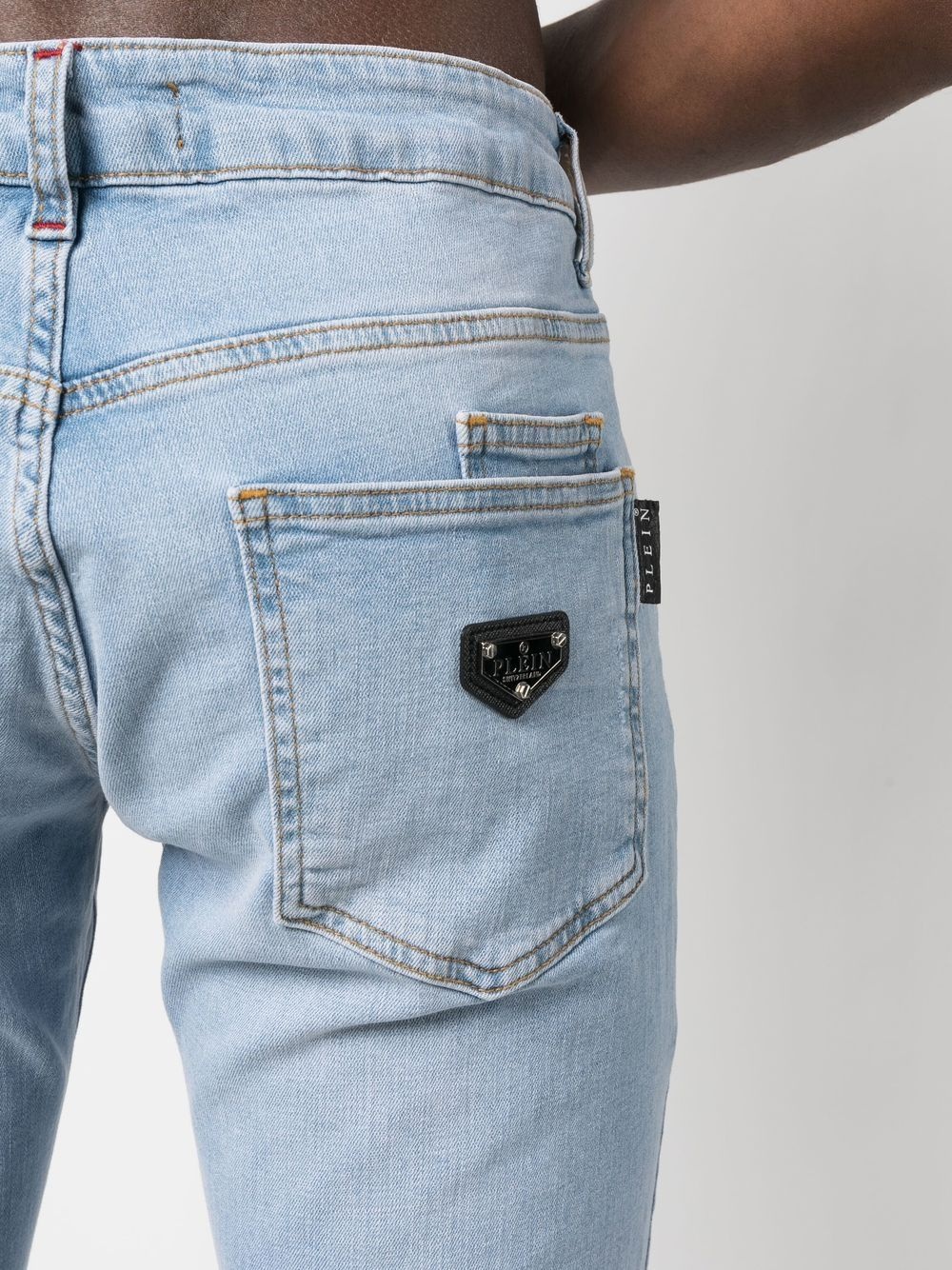 slim-cut leg jeans - 5