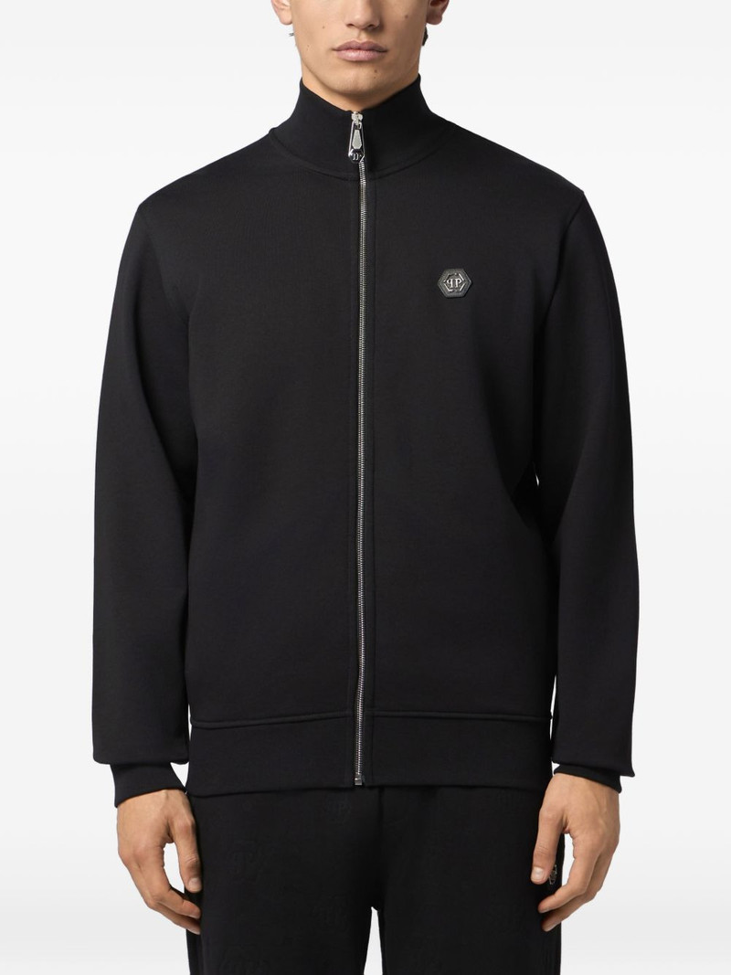 skull-print track jacket 3