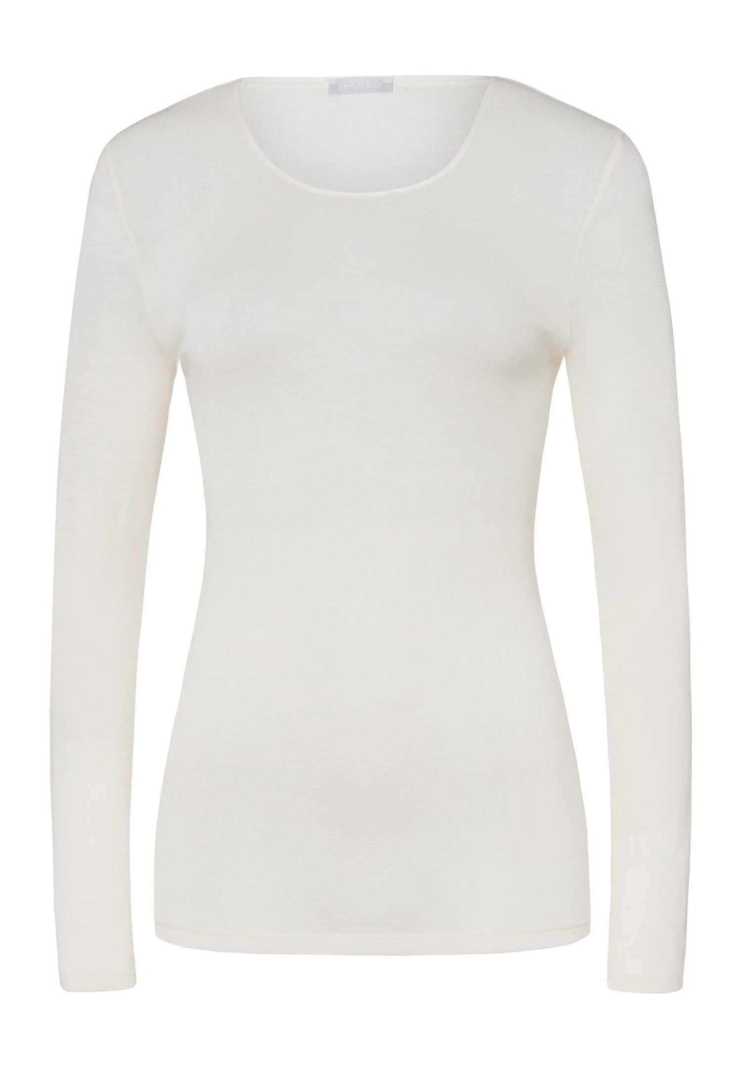 Woolen Silk W Wool And Silk Round Neck Top - 1
