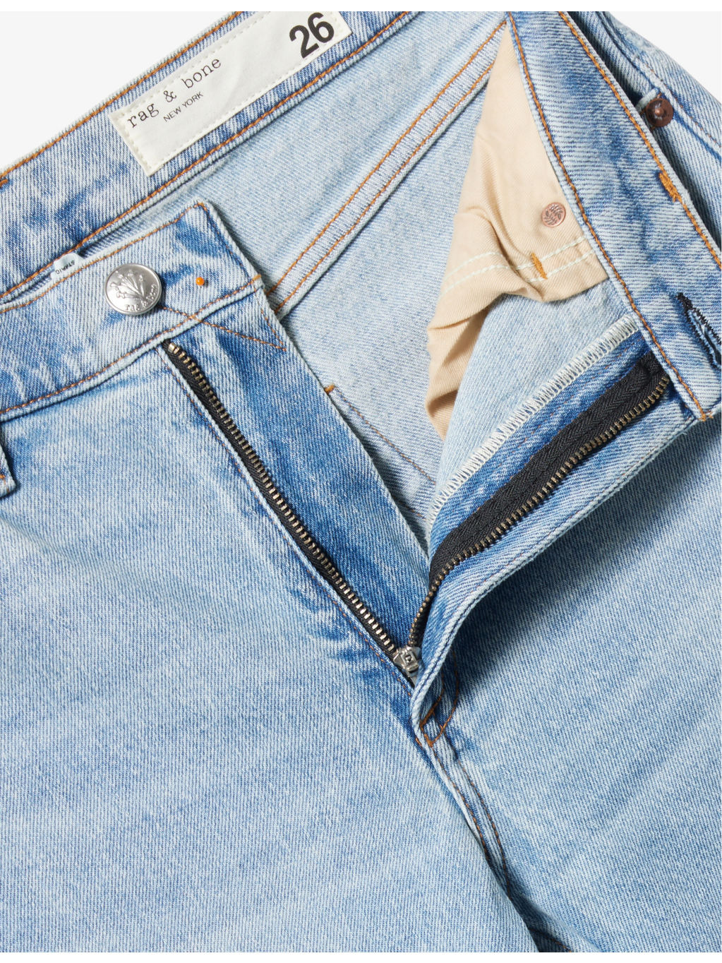 Harlow straight-leg mid-rise stretch jeans - 6