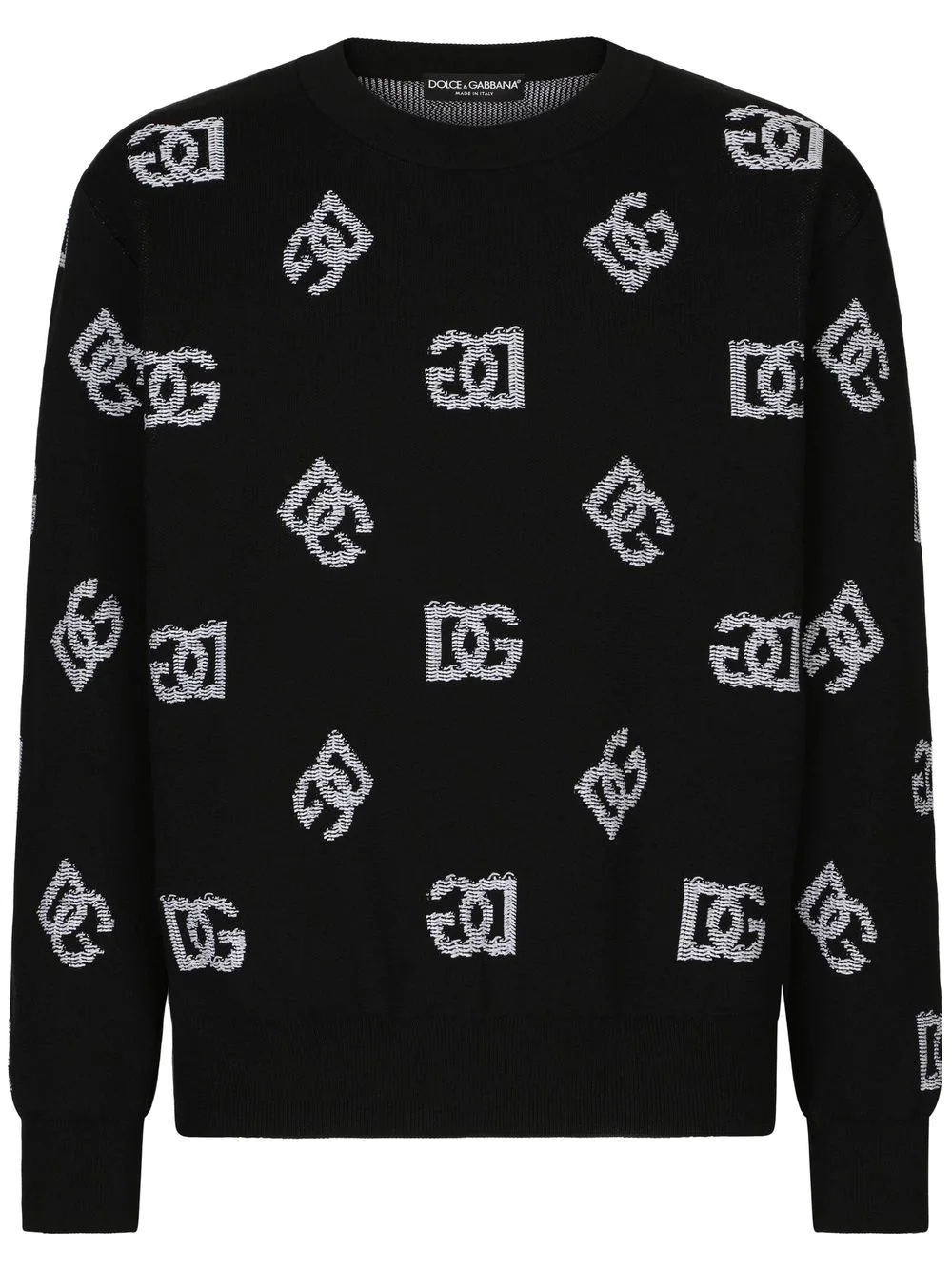 DG monogram jacquard jumper - 1