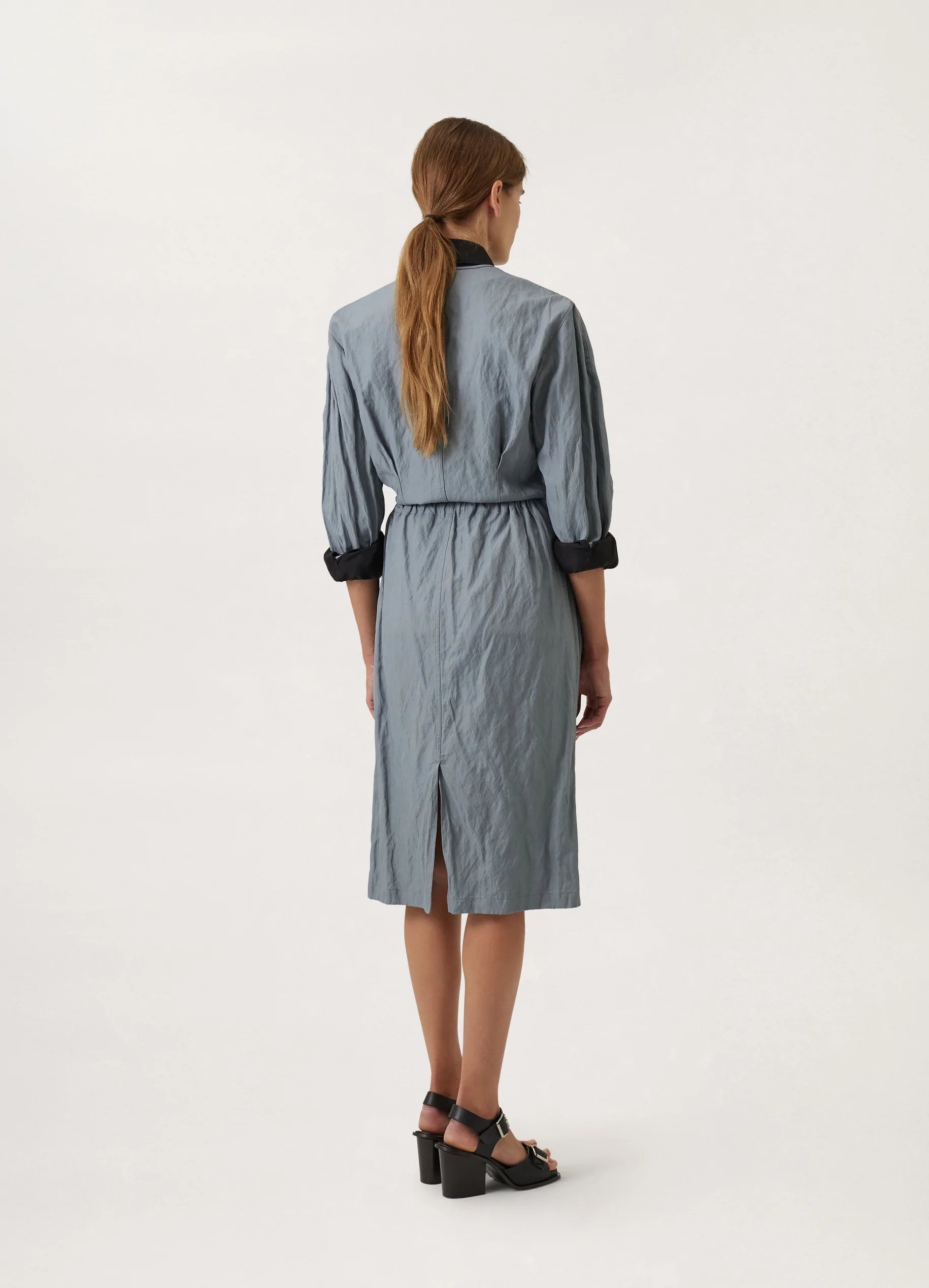 CRINKLED DRAWSTRING SKIRT
VISCOSE COTTON - 6