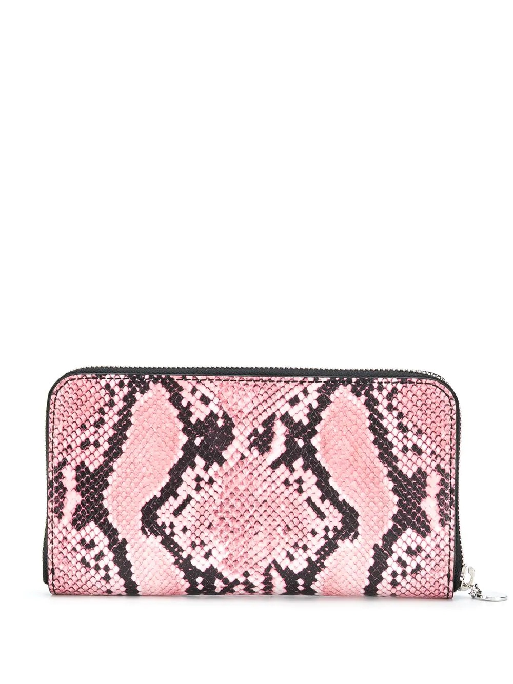 Stella Logo snake-effect wallet - 2