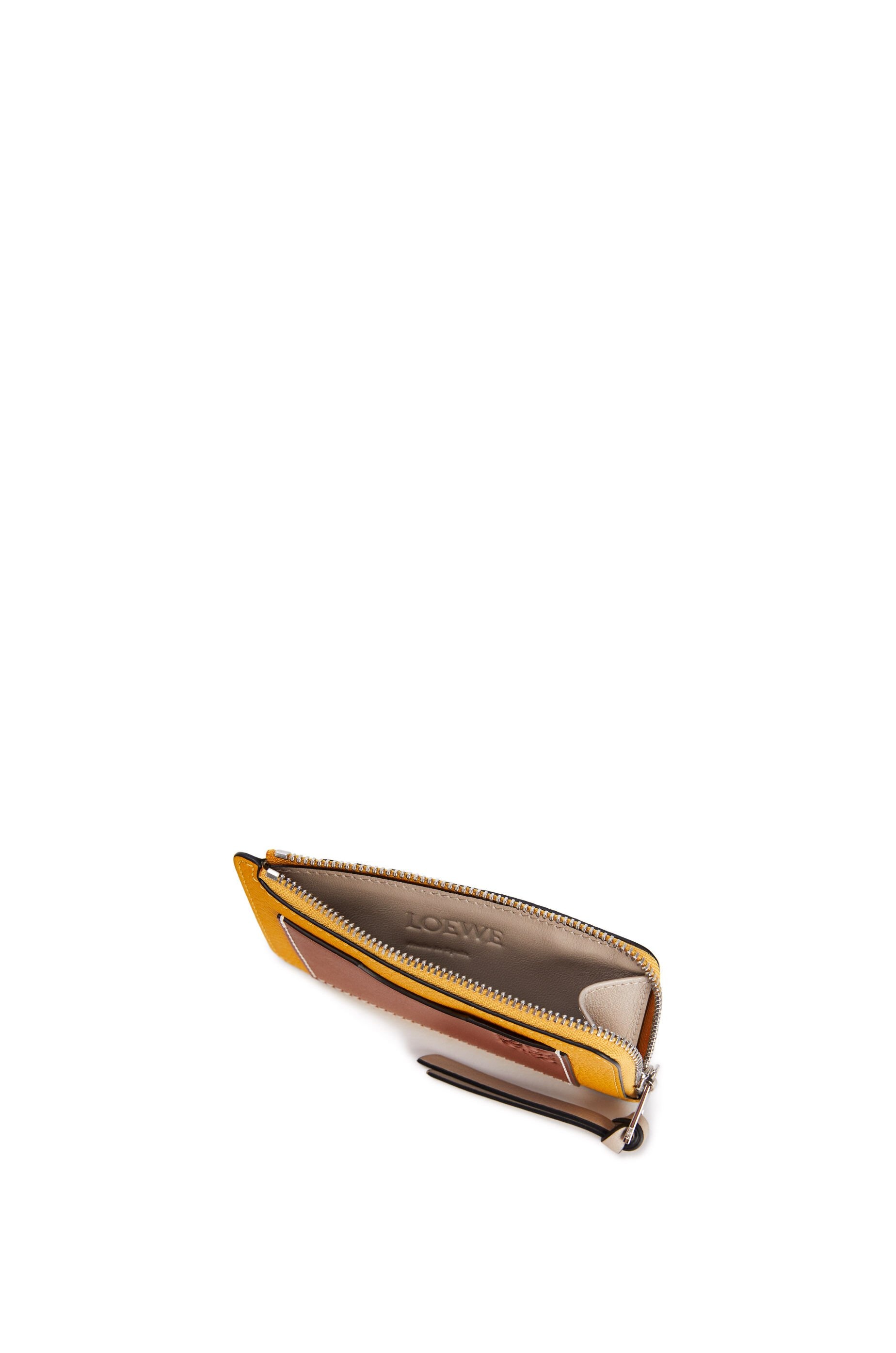 Coin cardholder in soft grained calfskin - 3