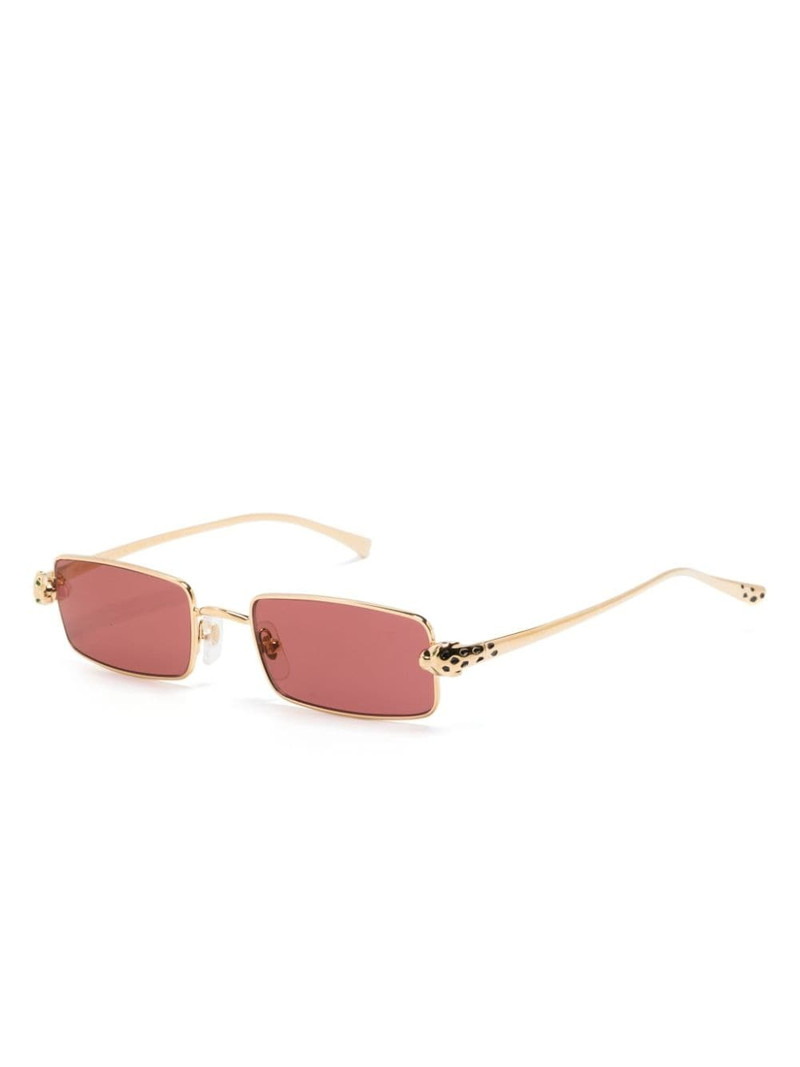 Cartier rectangle-frame sunglasses outlook