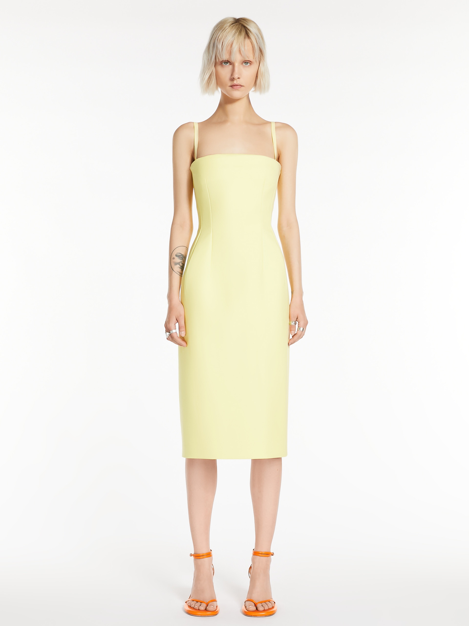 EDITTA Double-faced cotton bustier dress - 3