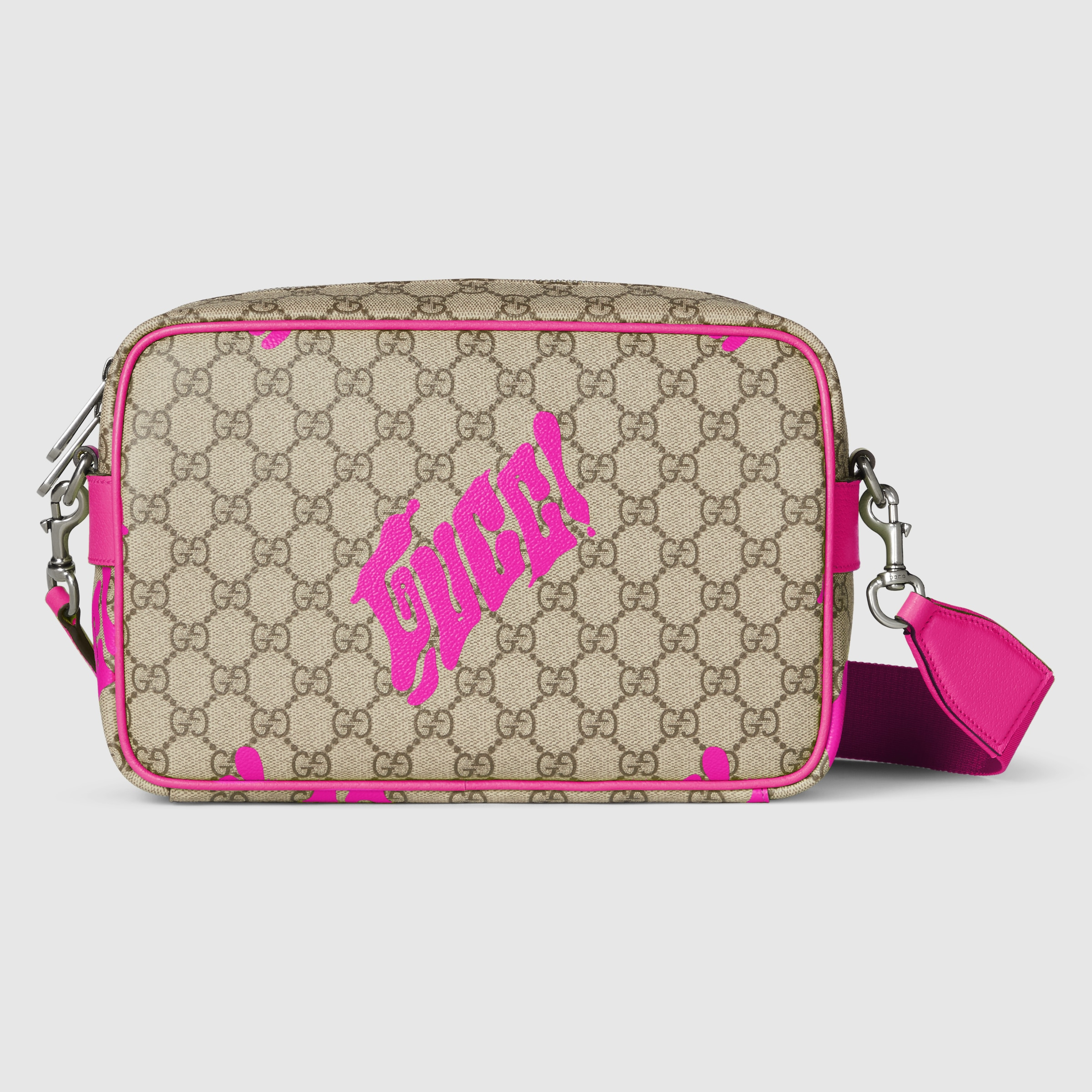 Medium crossbody bag with print - 1