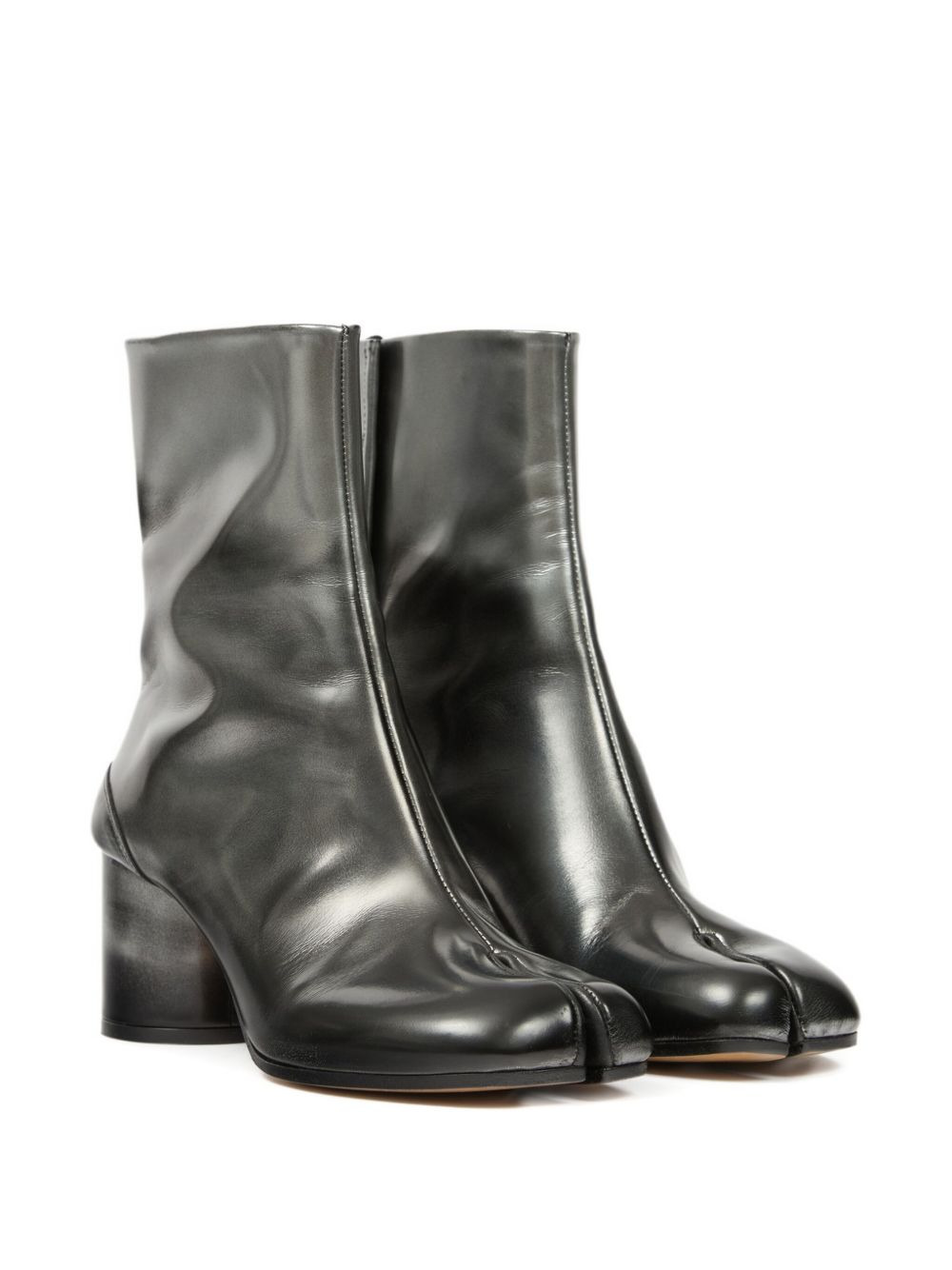 Tabi sleek metallic ankle boots - 2