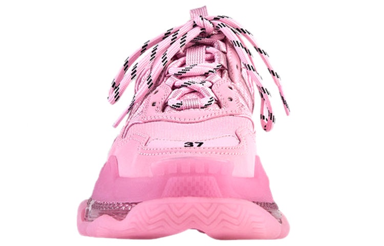 (WMNS) Balenciaga Triple S 'Clear Sole - Pink' 544351W2GA15760 - 4