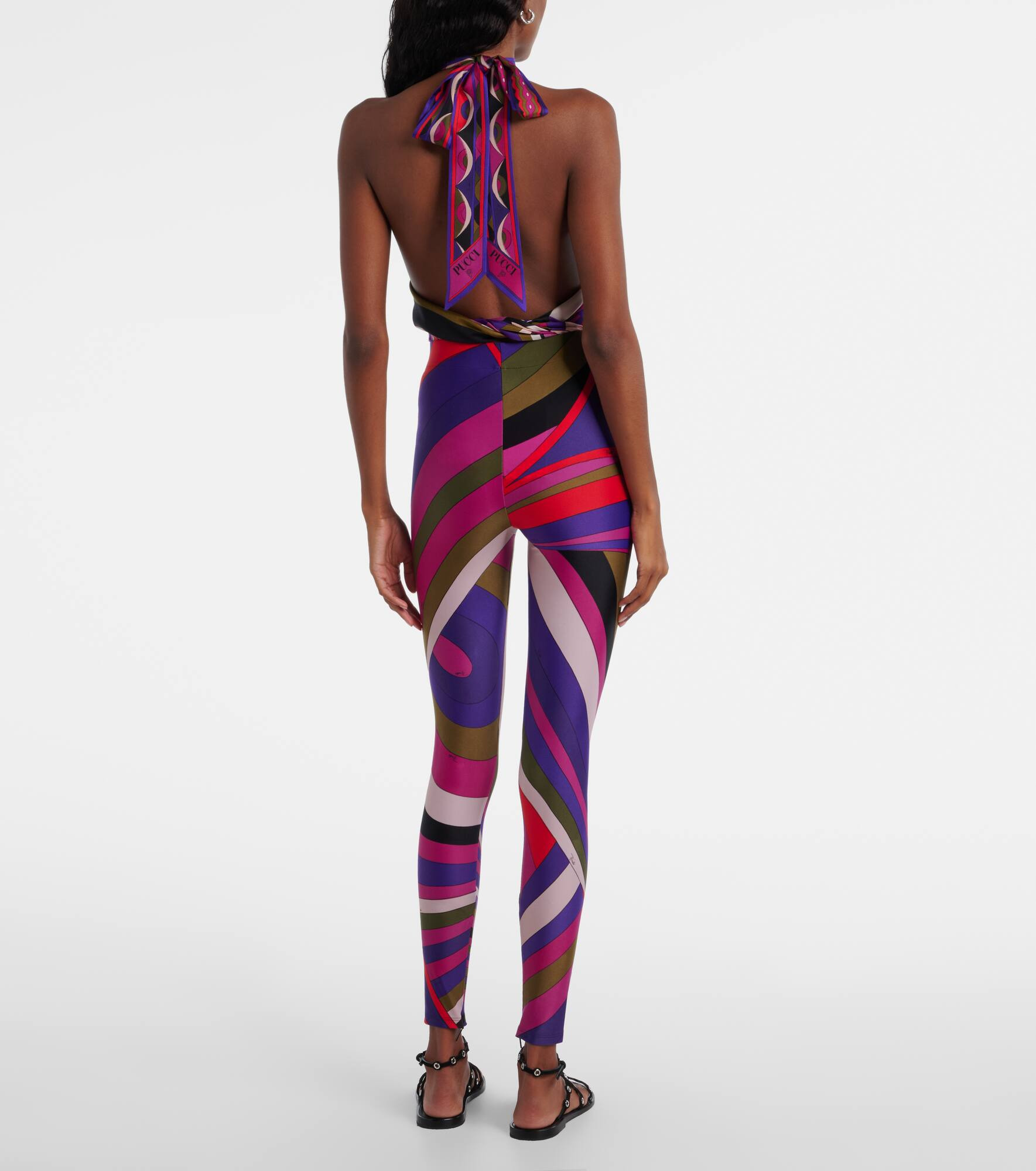 Iride jersey leggings - 3
