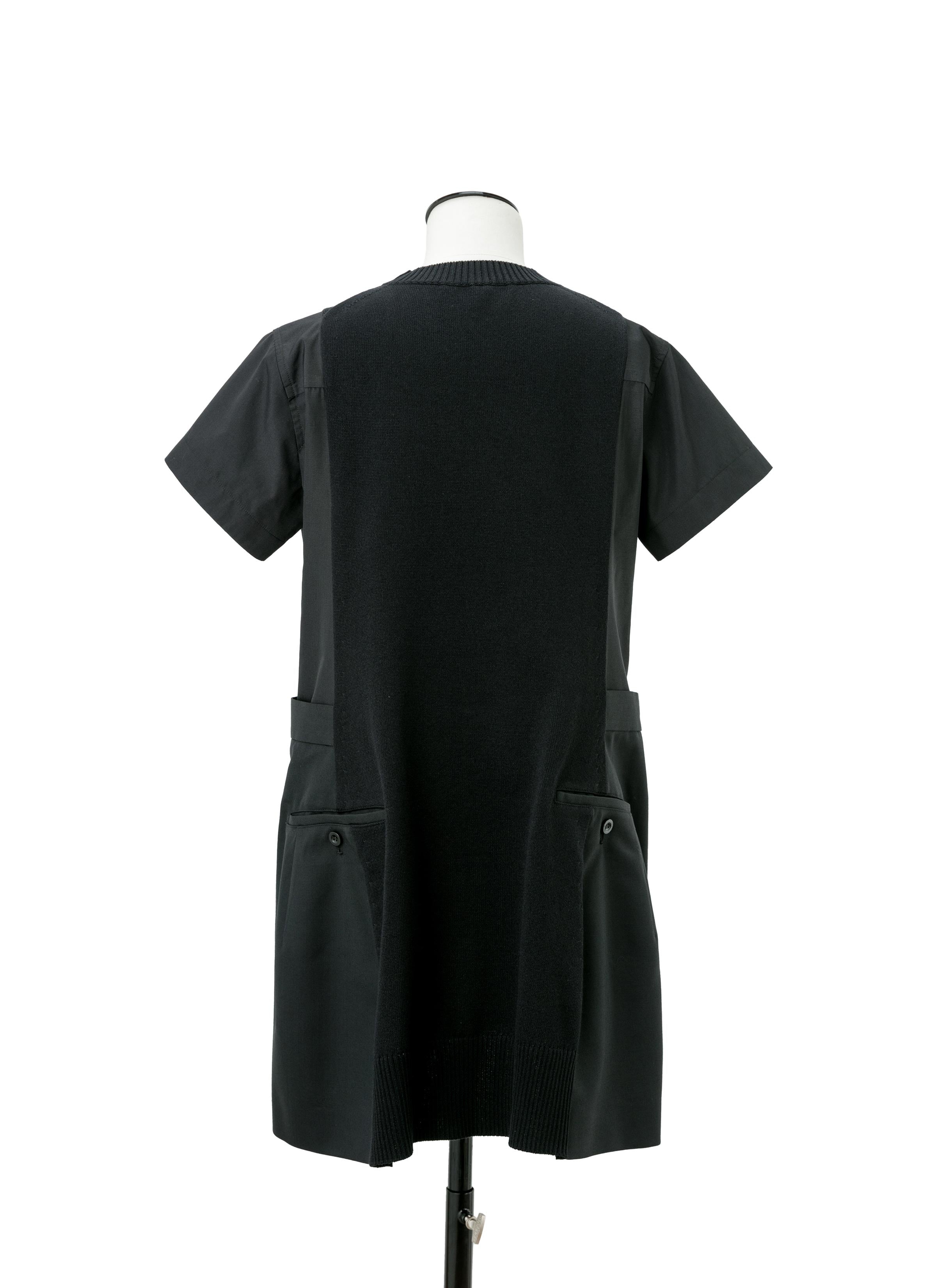 Poplin x Knit Dress - 3