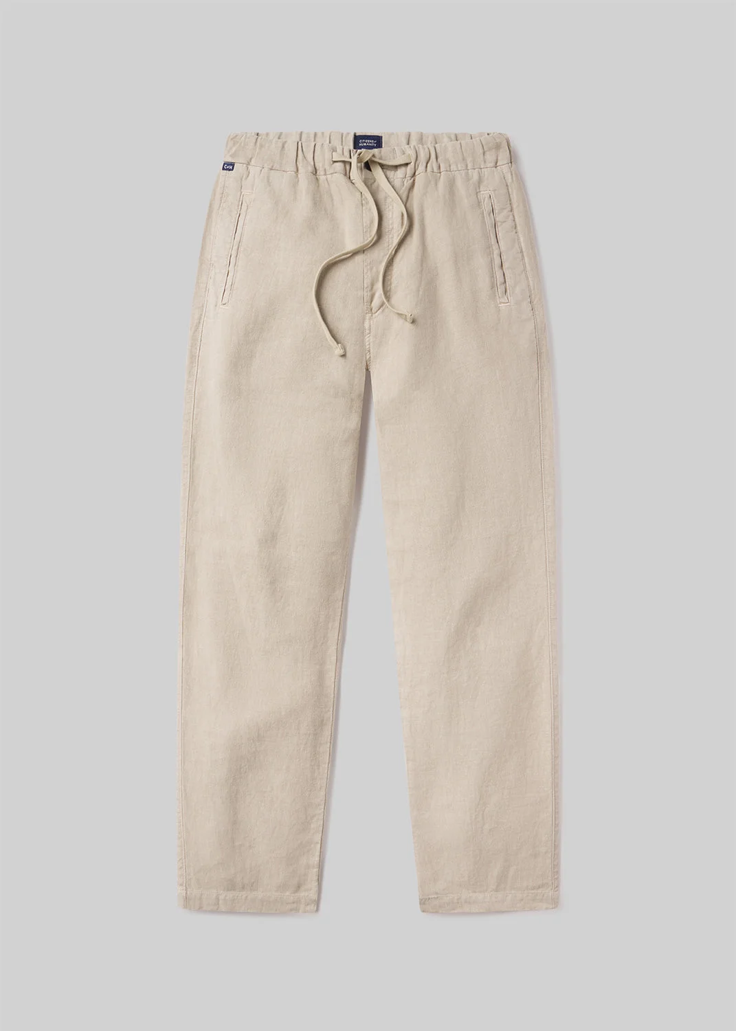 Drawstring Deck Linen Pant
In Wheat - 1