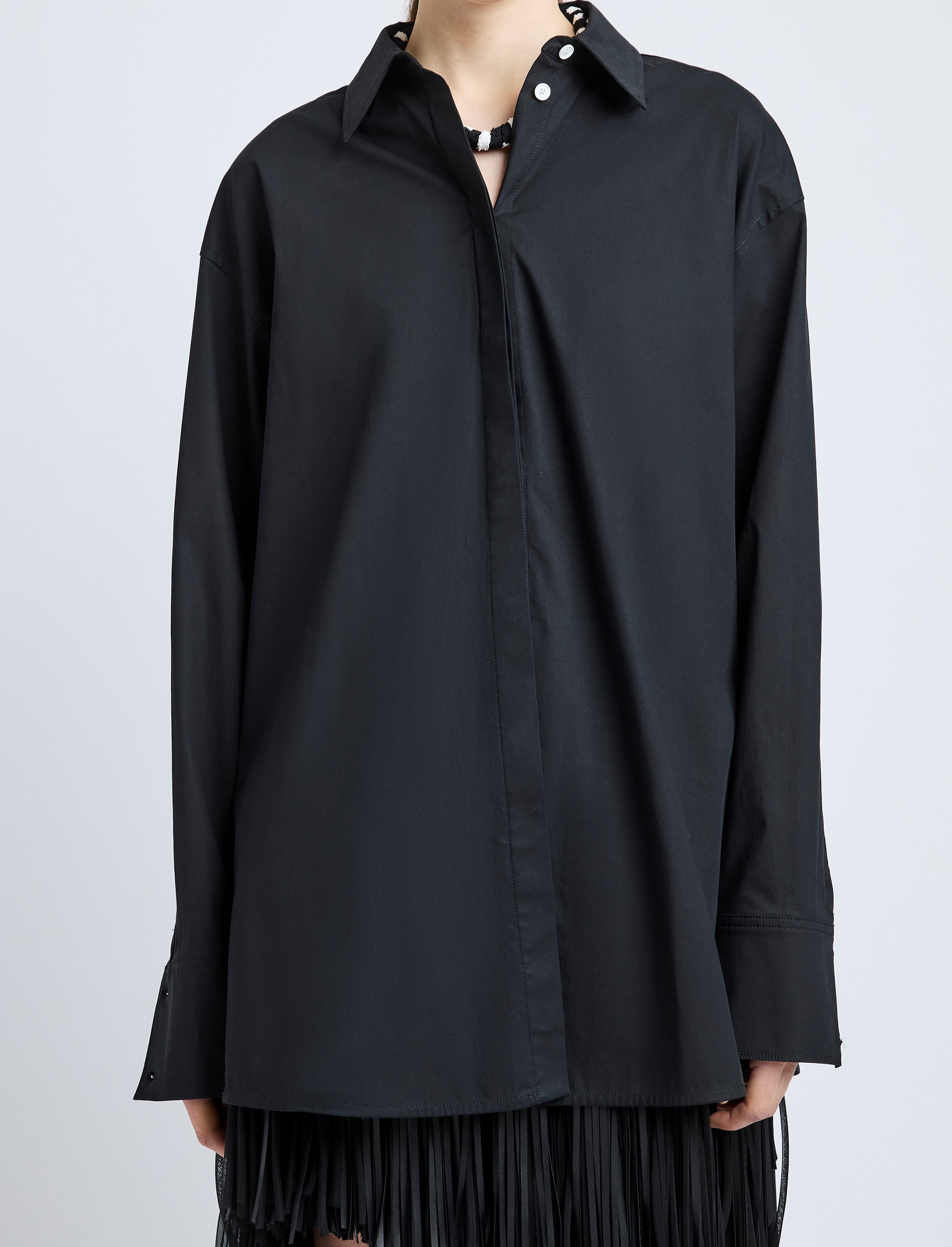 Addy Shirt in Compact Cotton Poplin - 6