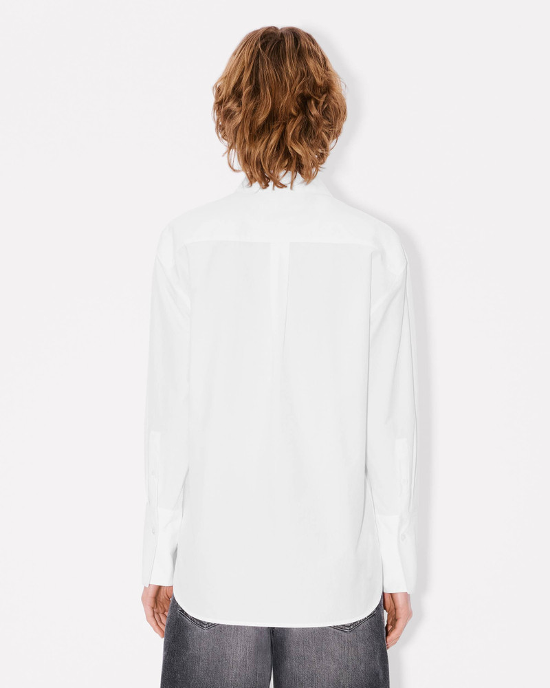 'Boke Flower' pin shirt in cotton poplin 4