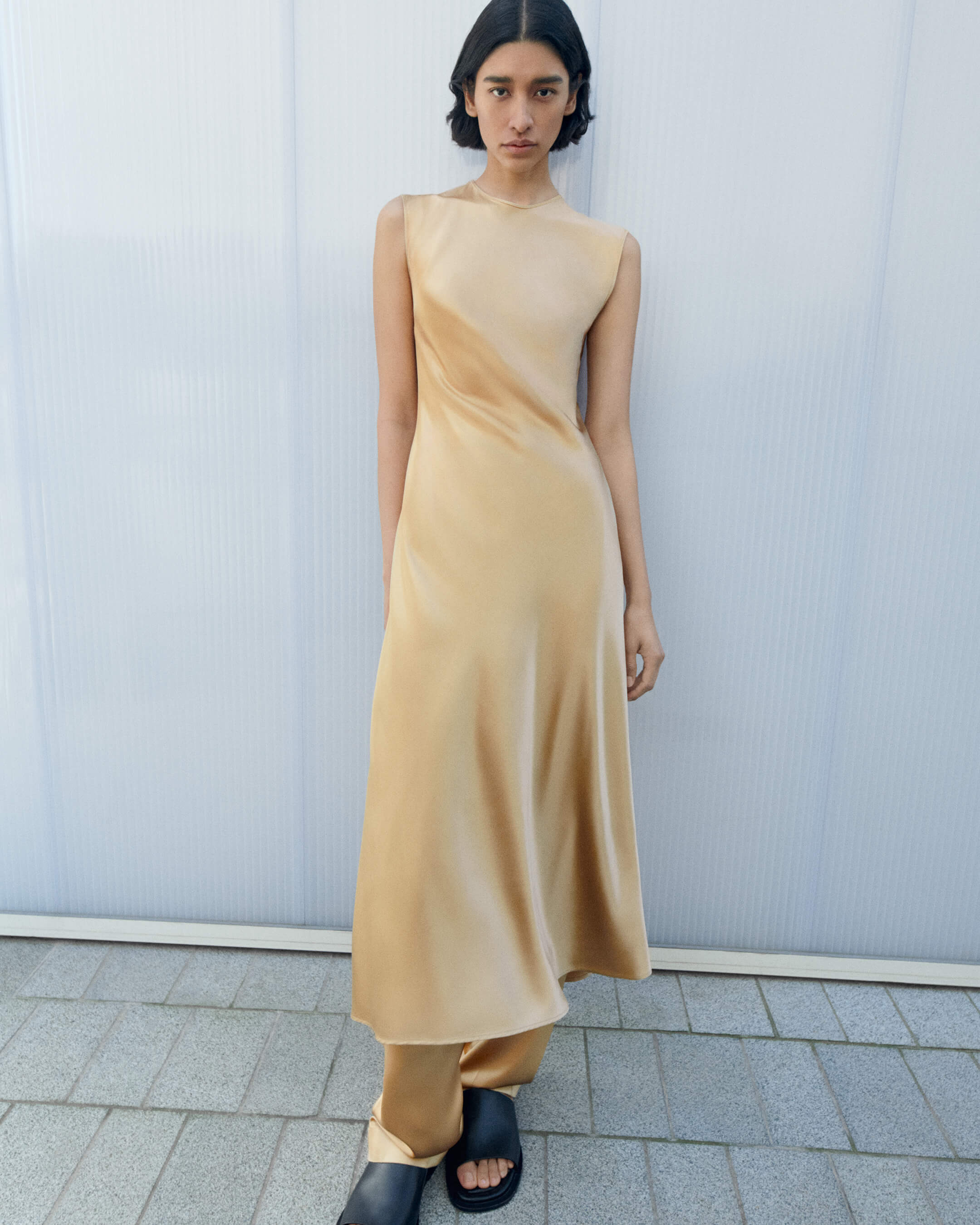 Garnier Silk Satin Dress - 7