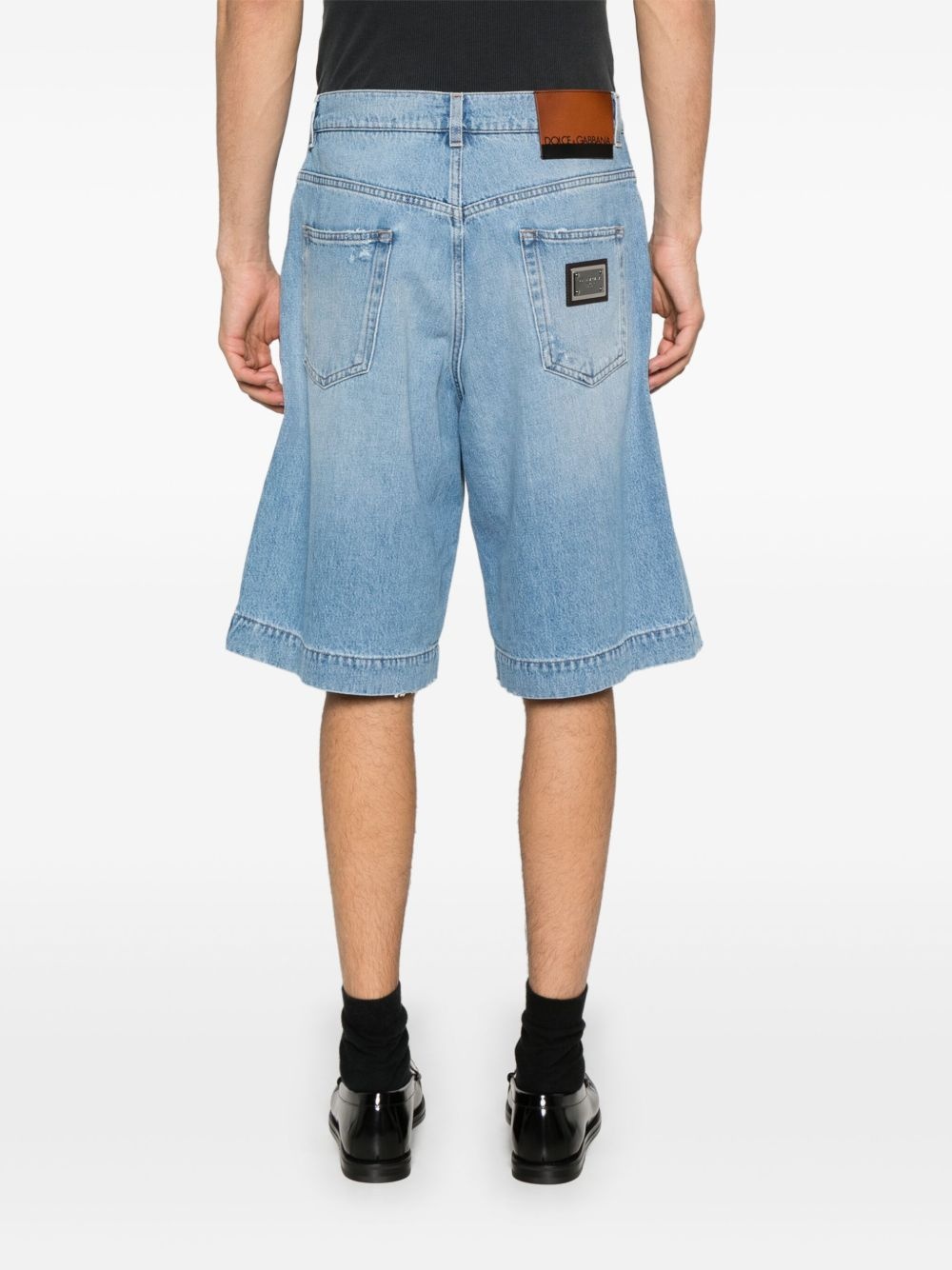 denim shorts - 4