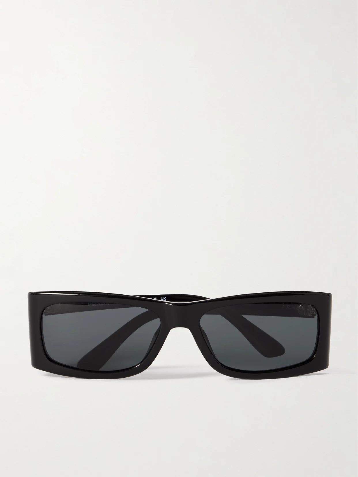 Rectangular-frame Acetate Sunglasses - 1