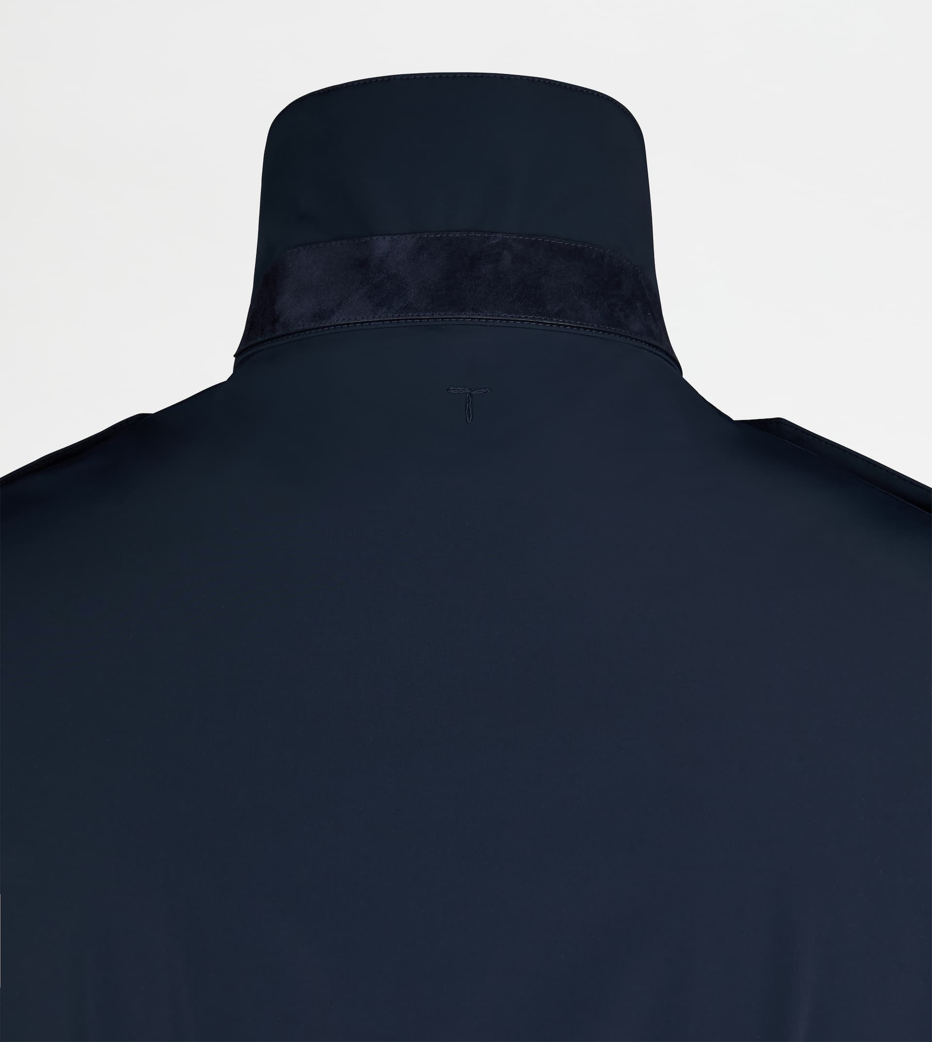 FIELD JACKET IN TECHNICAL FABRIC - BLUE - 7