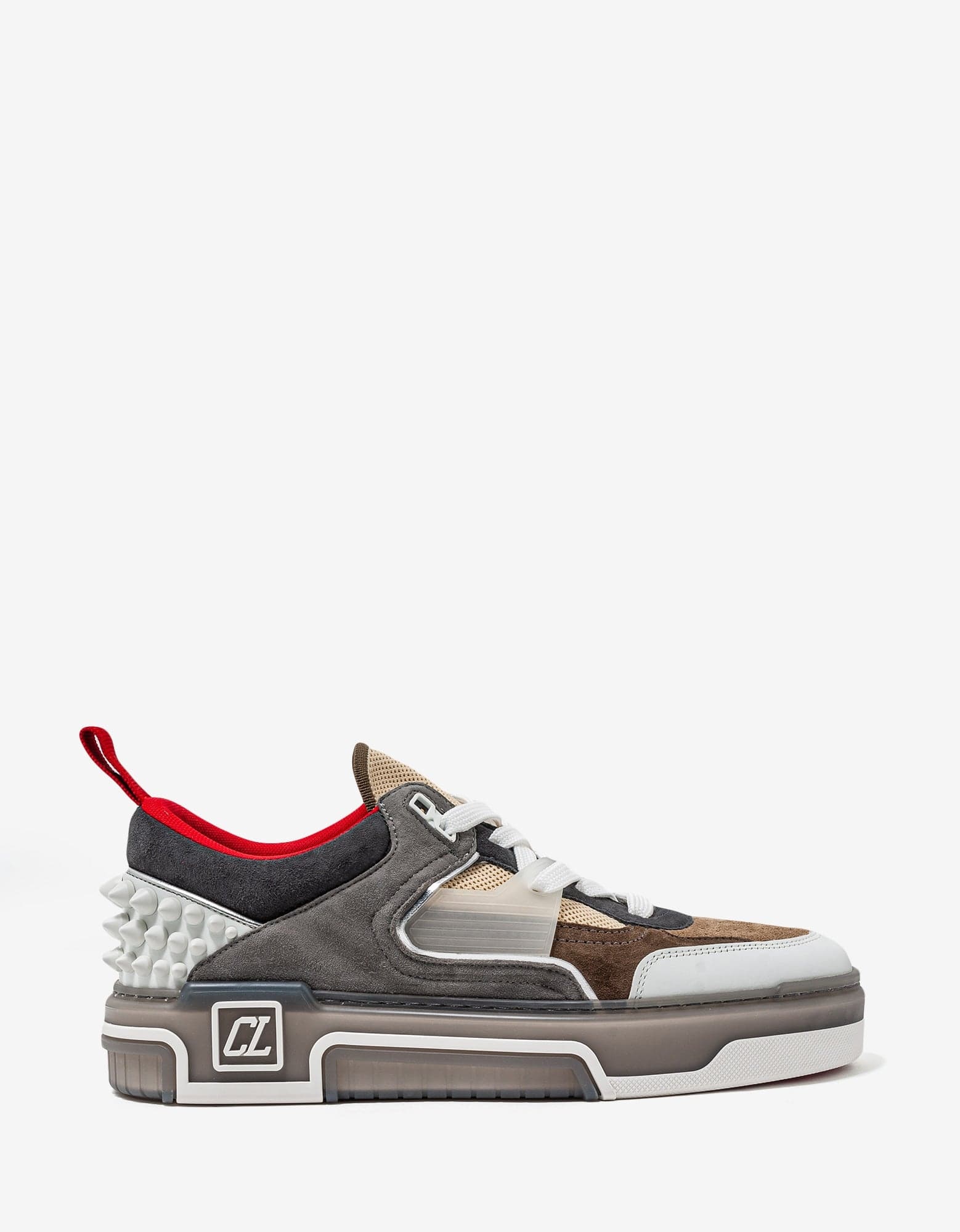 Astroloubi Grey & Brown Trainers - - 2