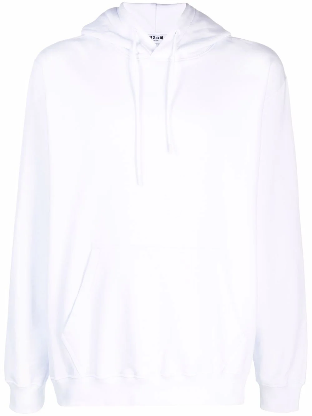 logo print hoodie - 1