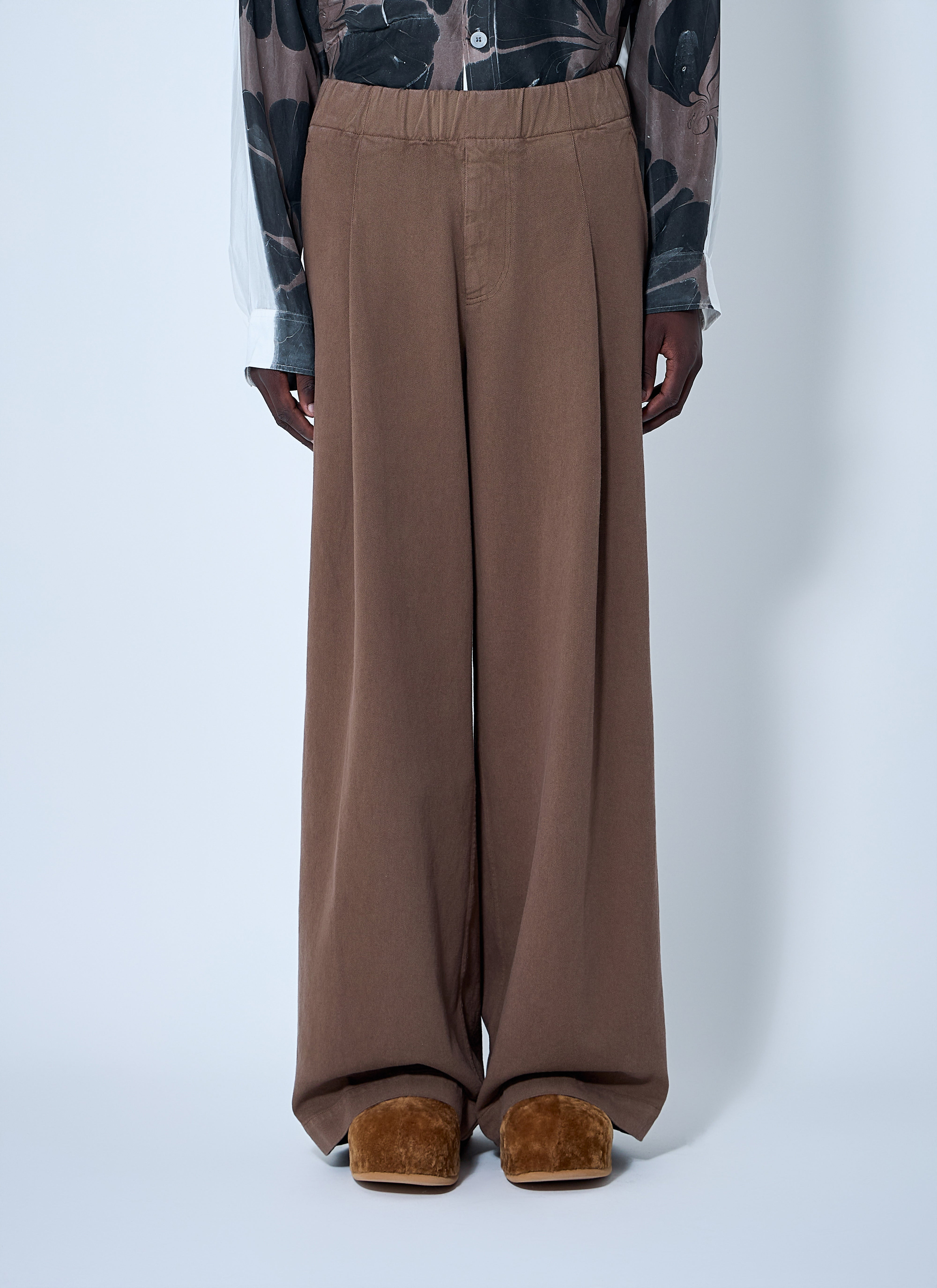 Dries Van Noten Men Cotton Pants - 1