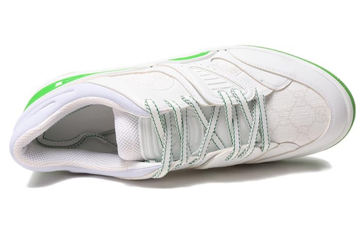 (WMNS) Gucci Basket 'White Green' 700290-2SHG0-9089 - 5