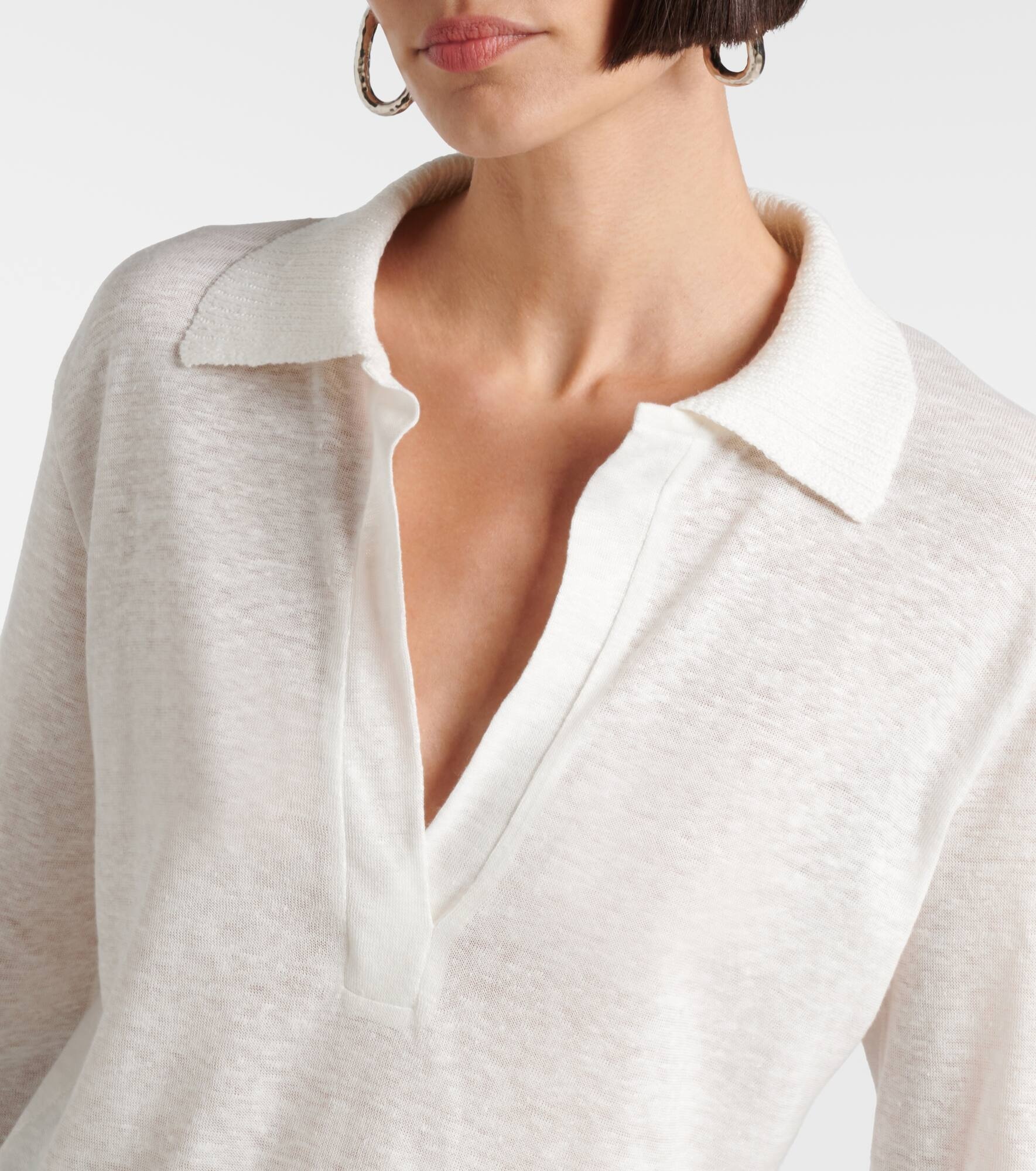 Natural Ease polo sweater - 4