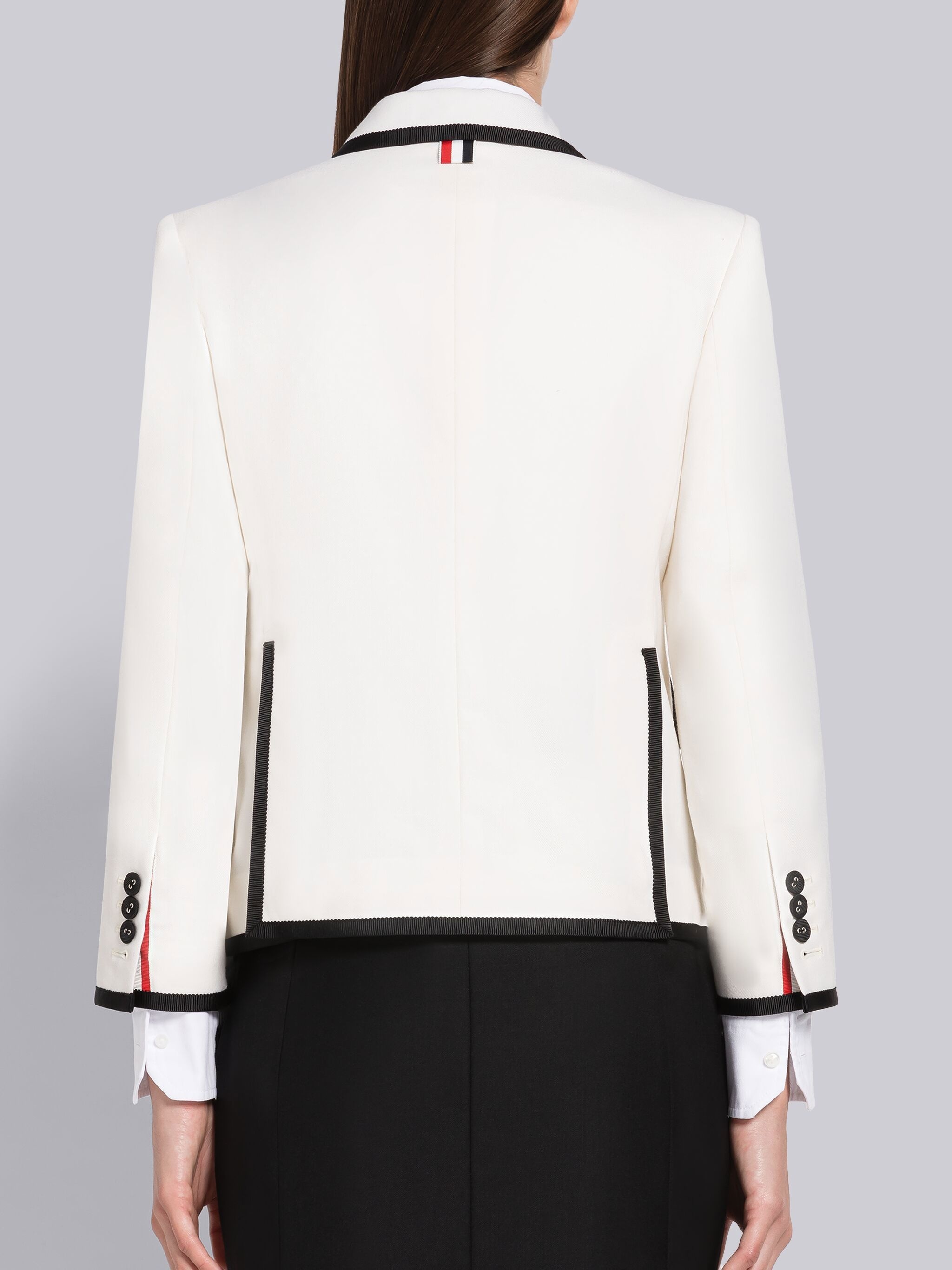 WOOL TWILL HOLIDAY HIGH ARMHOLE SPORT COAT - 3