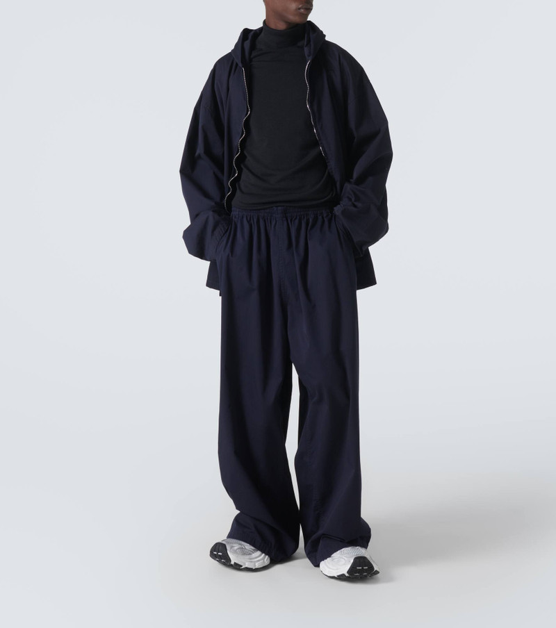 BALENCIAGA Cotton wide-leg pants outlook