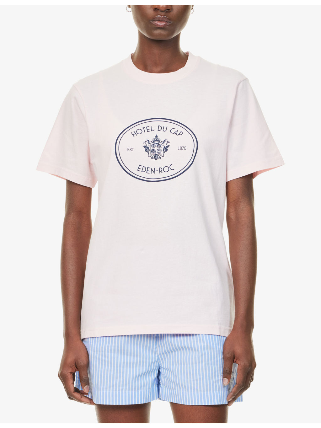Eden Crest Logo-Print Cotton T-Shirt - 3