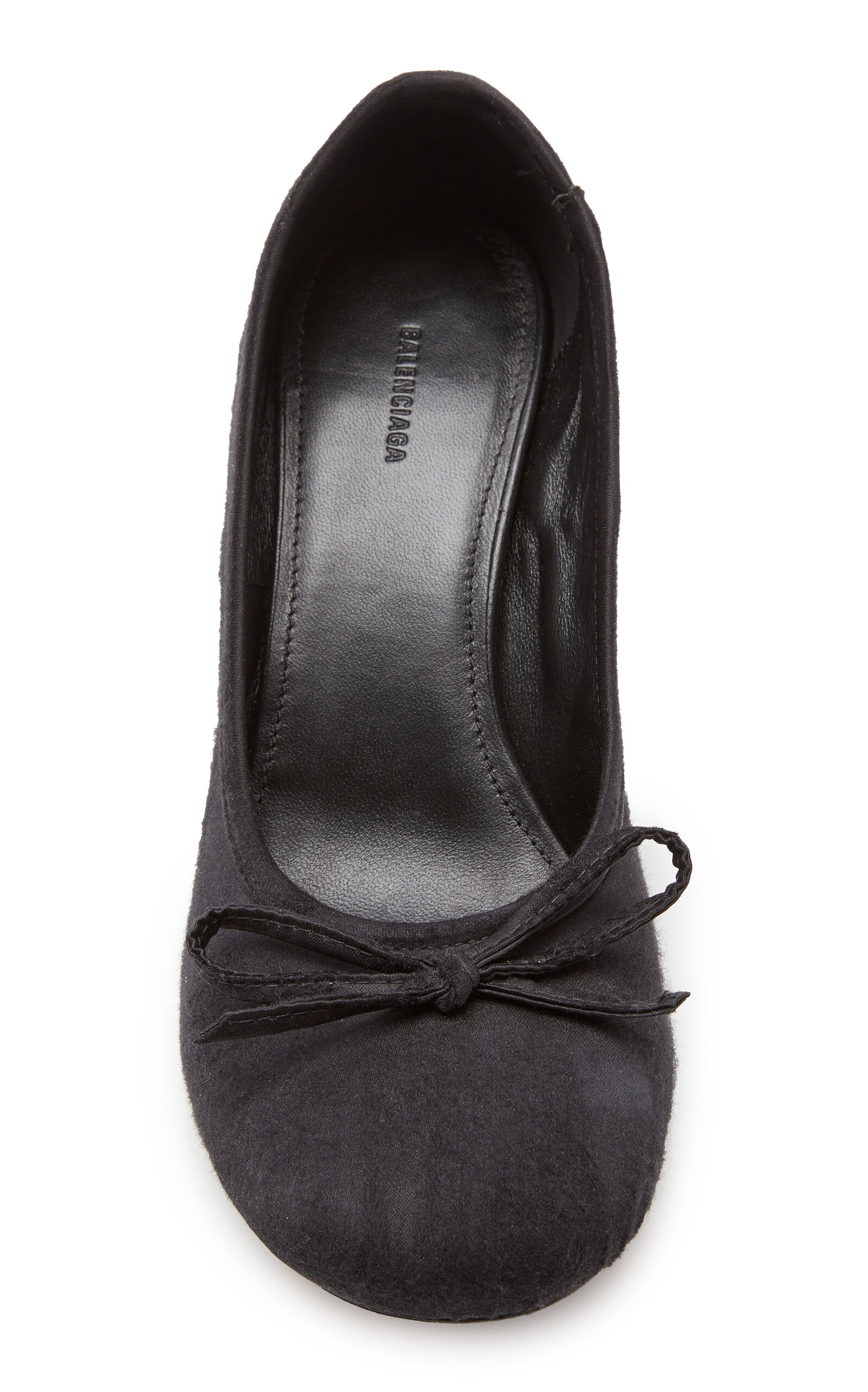 Leopald Satin Ballet Pumps black - 2