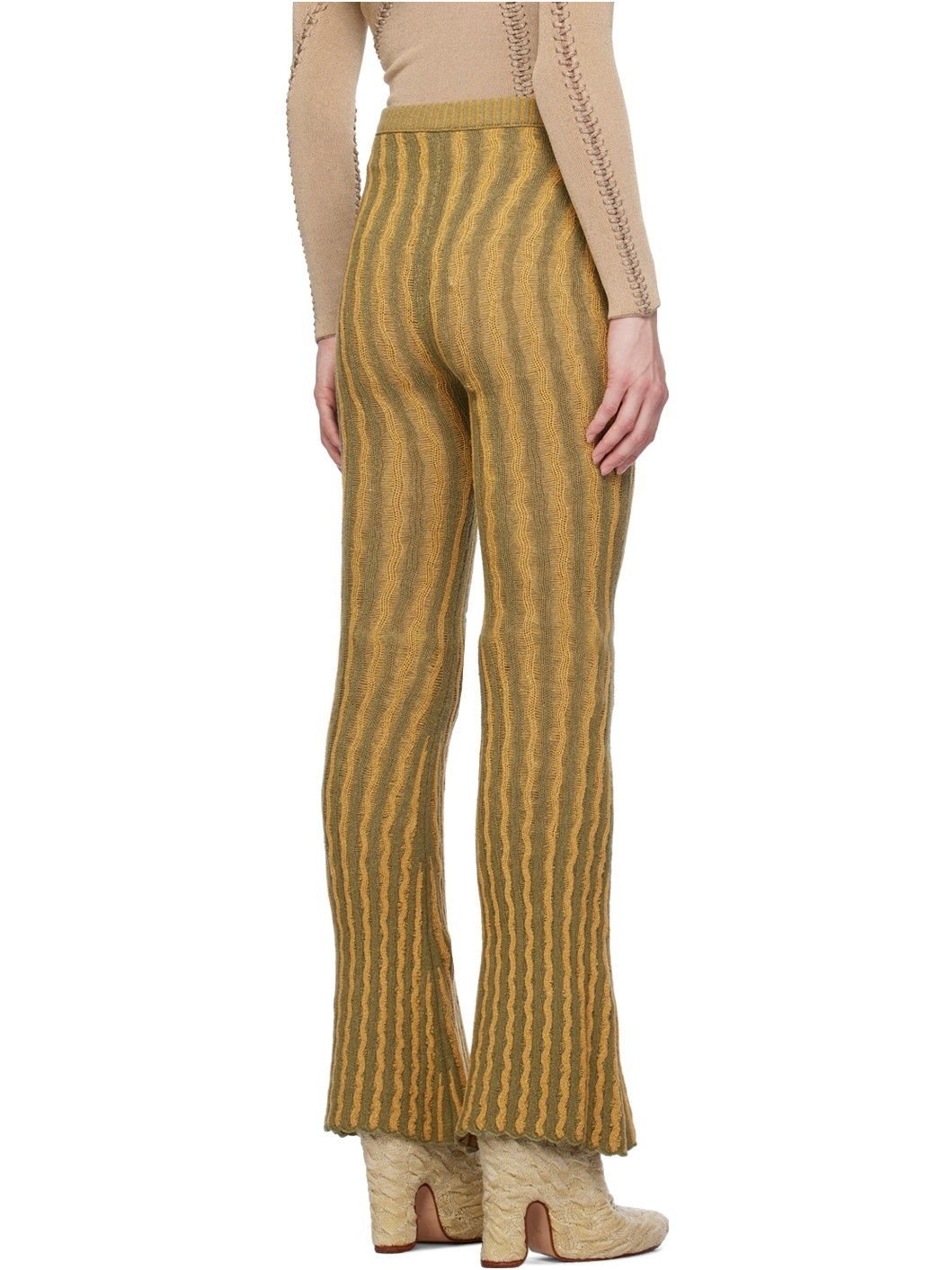 SSENSE Exclusive Green & Orange Lounge Pants - 3