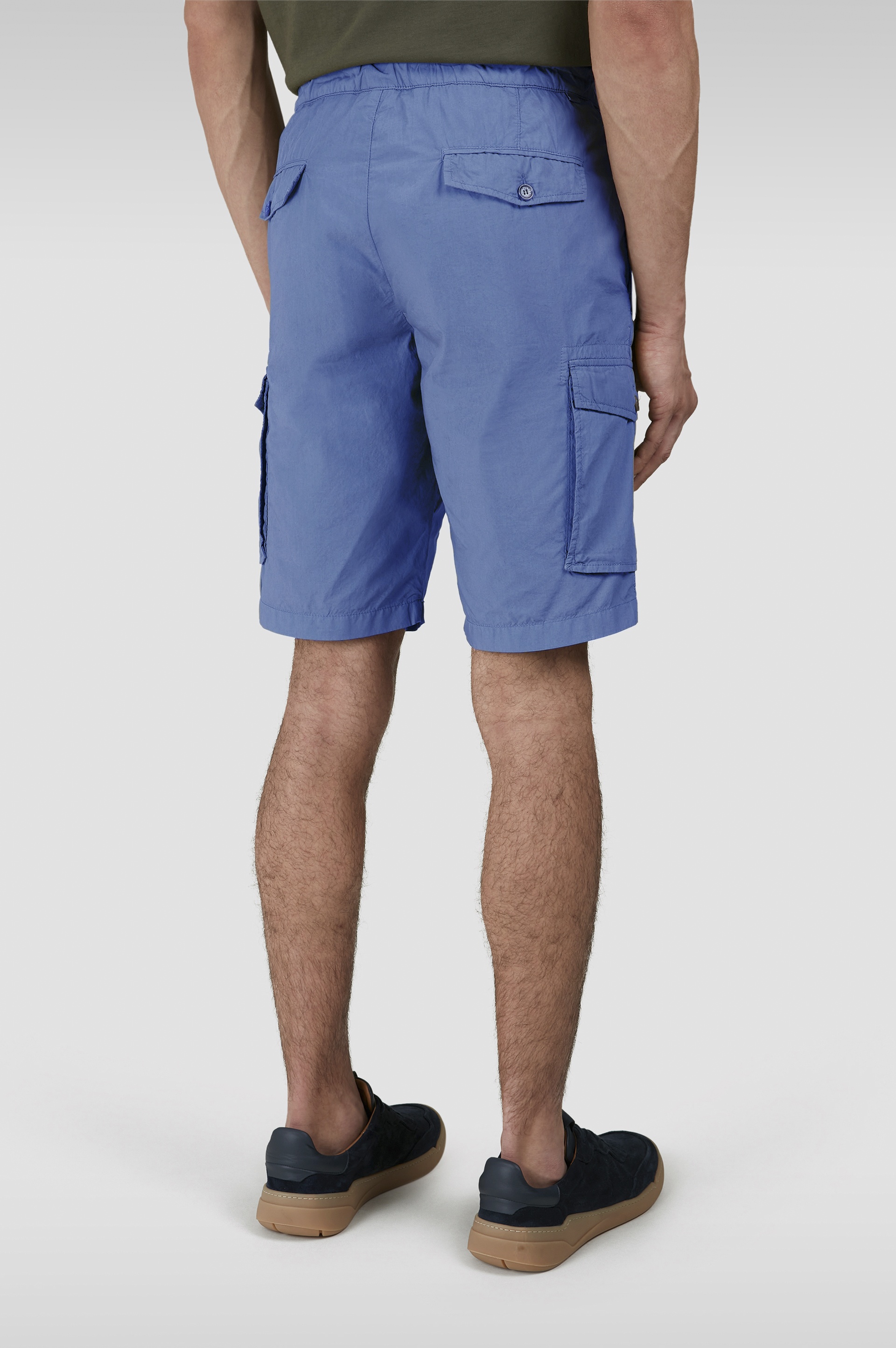CARGO BERMUDA IN ULTRALIGHT POPLIN COTTON - 3