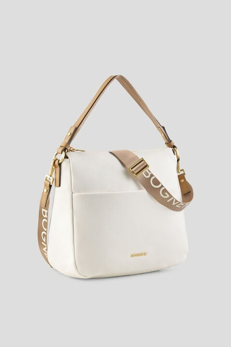 BOGNER Klosters Neve Isalie Hobo bag in Off-white outlook