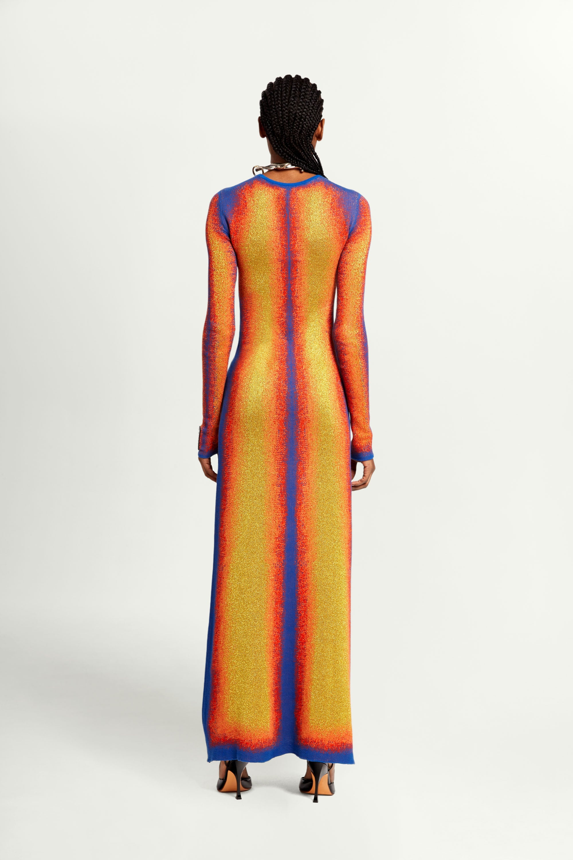 Gradient Knit Maxi Dress - 6