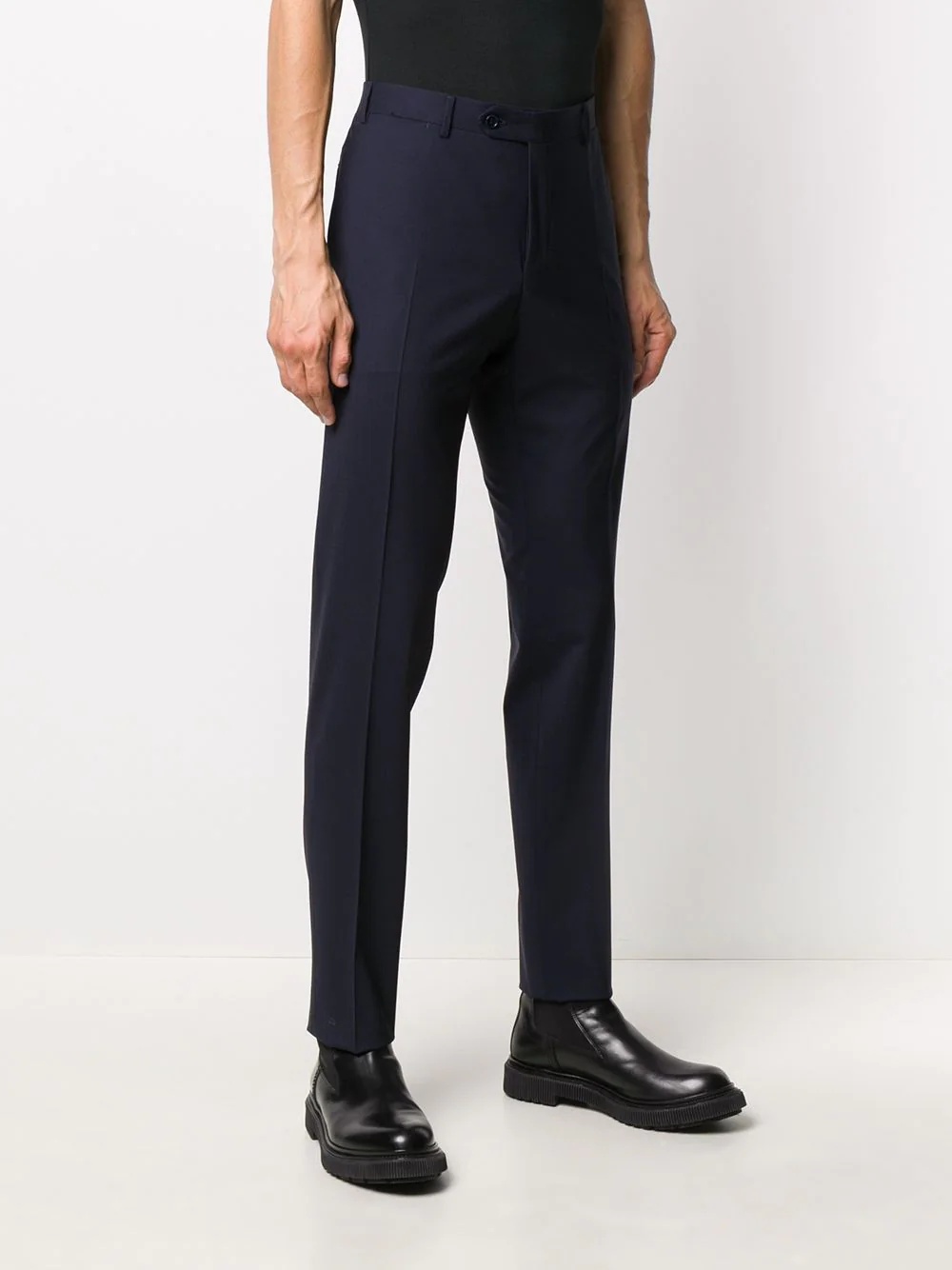 slim-fit tailored trousers - 3