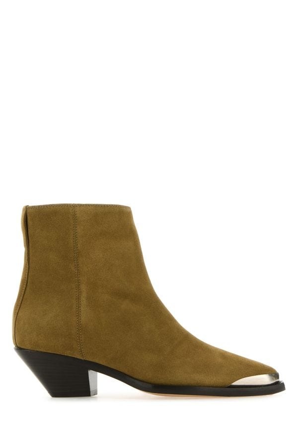 【関税&送料込】Isabel Marant Beige Suede Adnae Ankle Boots Isabel Marant Beige suede Adnae ankle boots