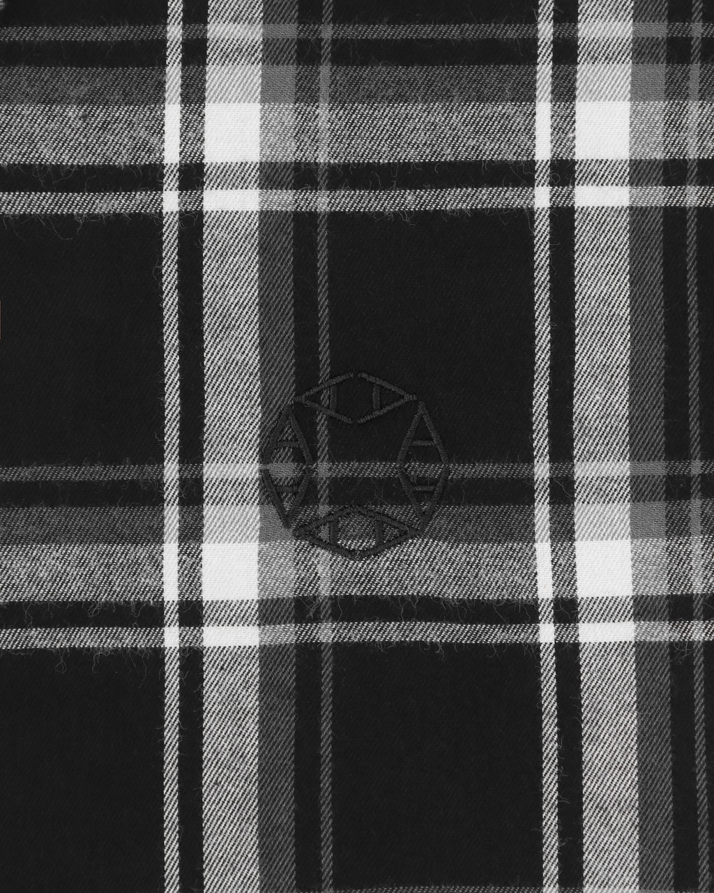 MONOGRAM S/S PLAID SHIRT - 6