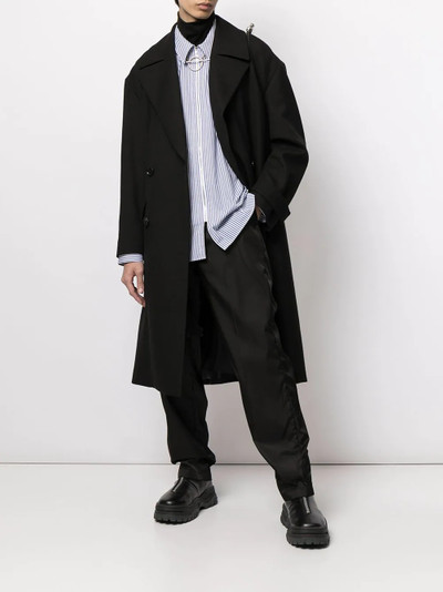 JUUN.J long wool trench coat outlook