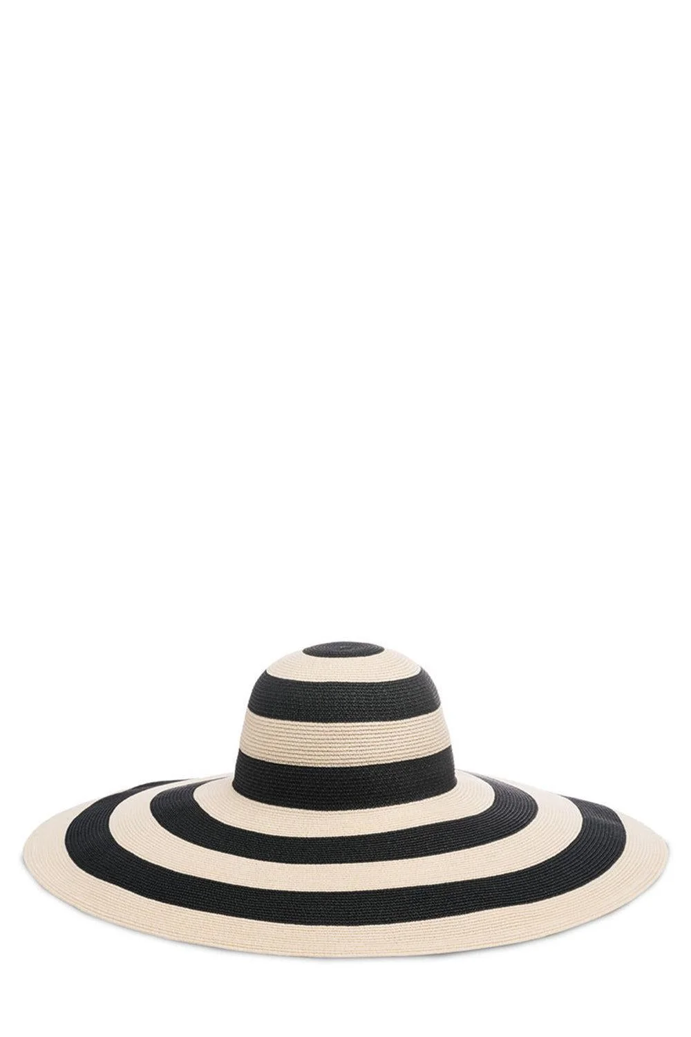 Sunny Wide Stripe Brim Hat - 1
