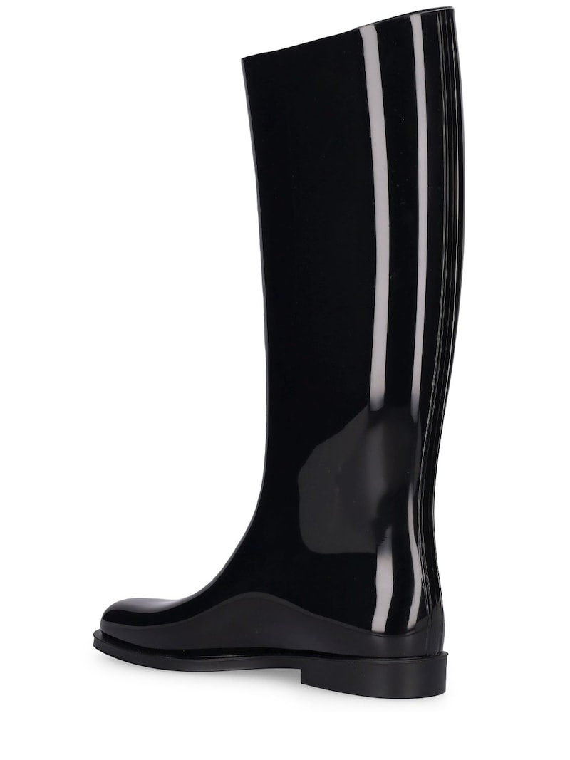 20mm Vlogo PVC tall boots - 4