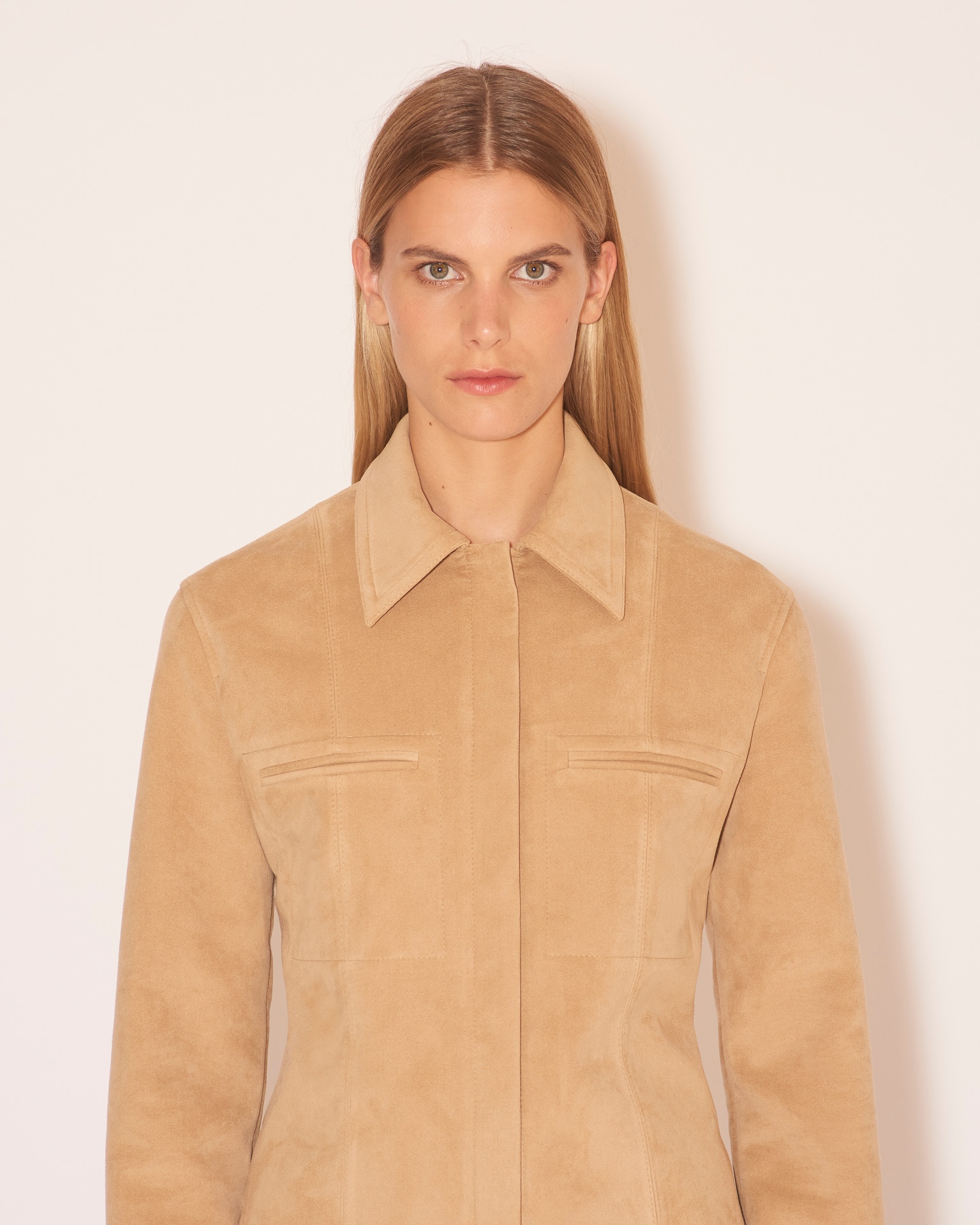 ENIA - Suede jacket - Sand/brown - 2