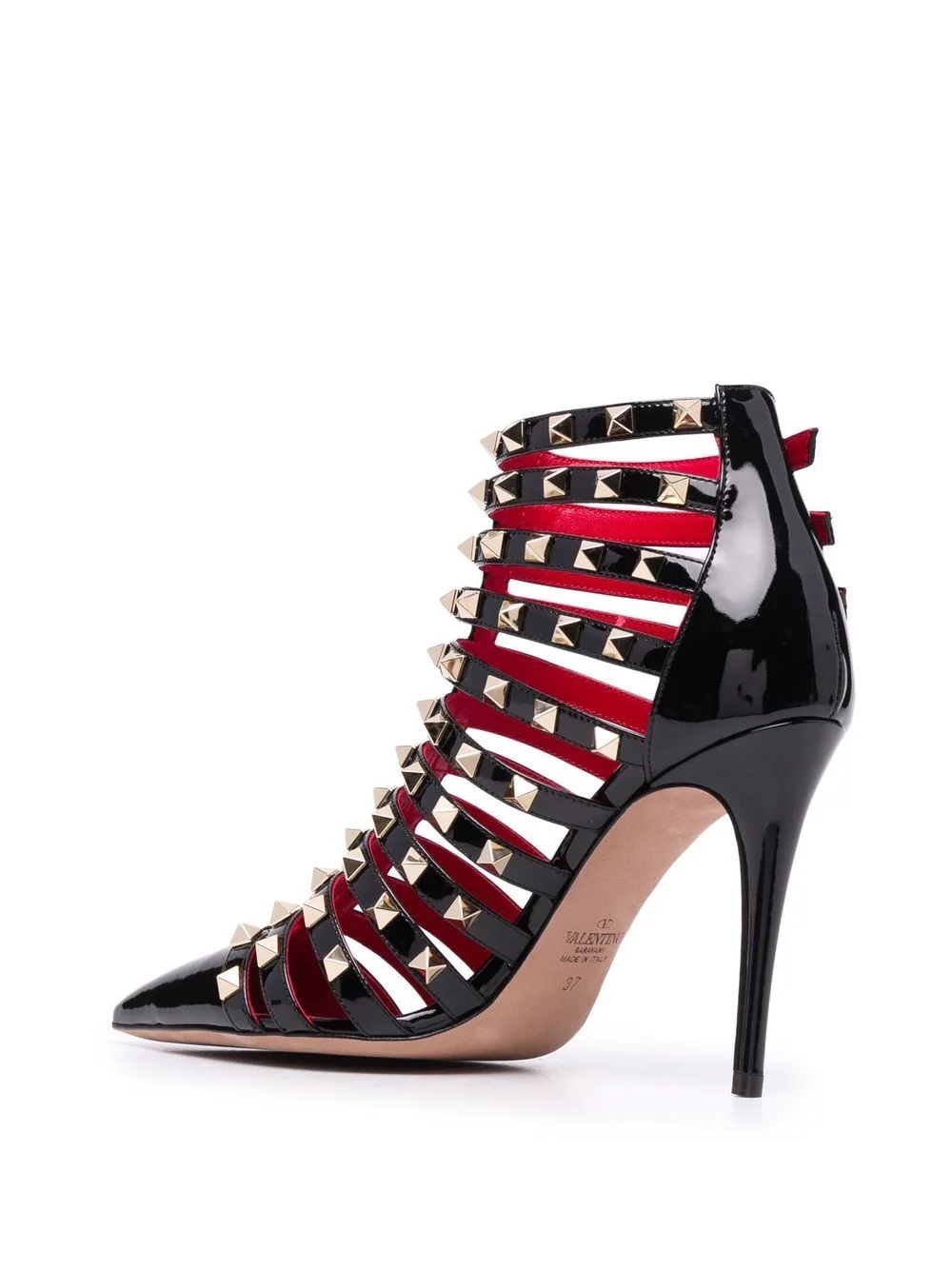 Rockstud Caged sandals - 3