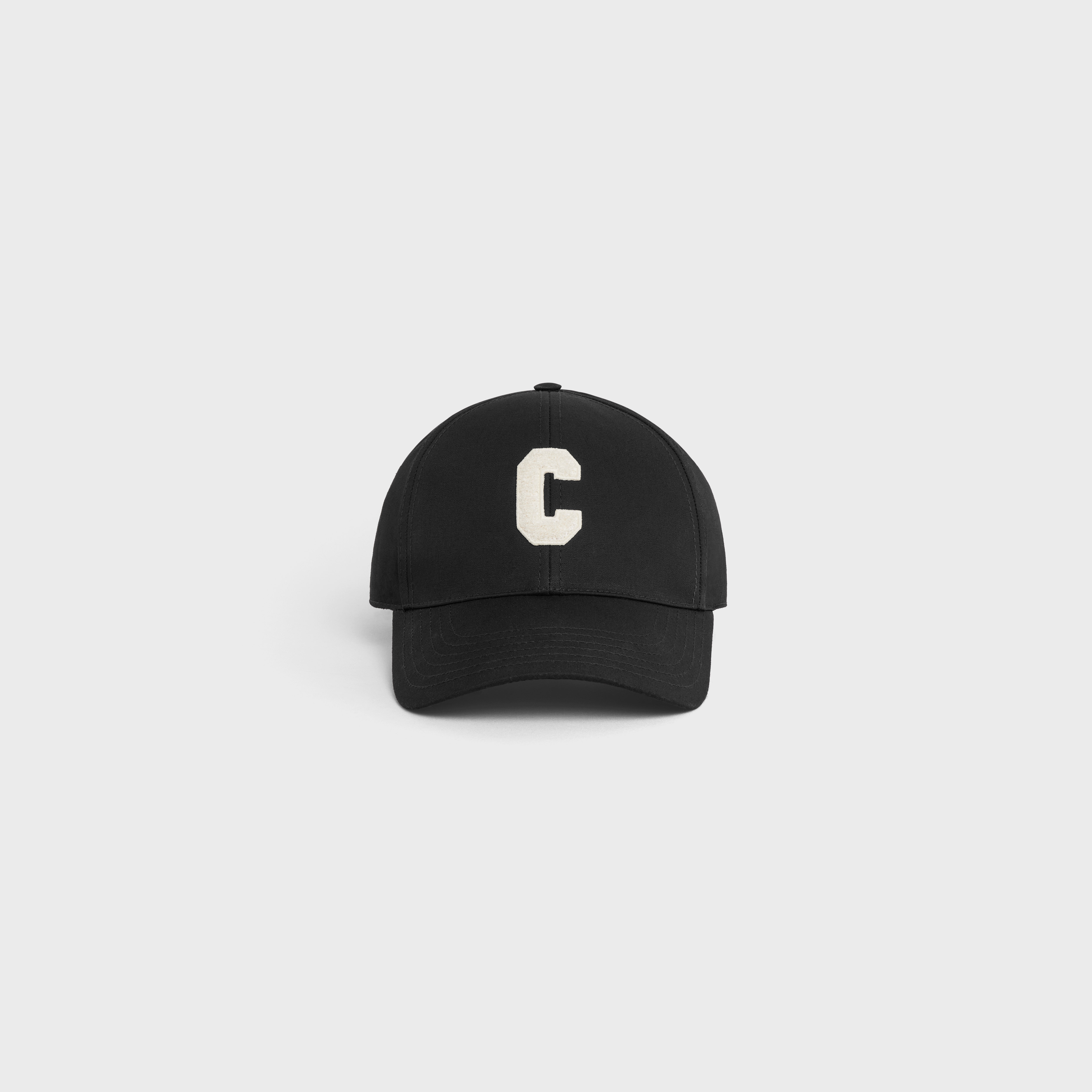 Initial baseball cap in cotton - 2