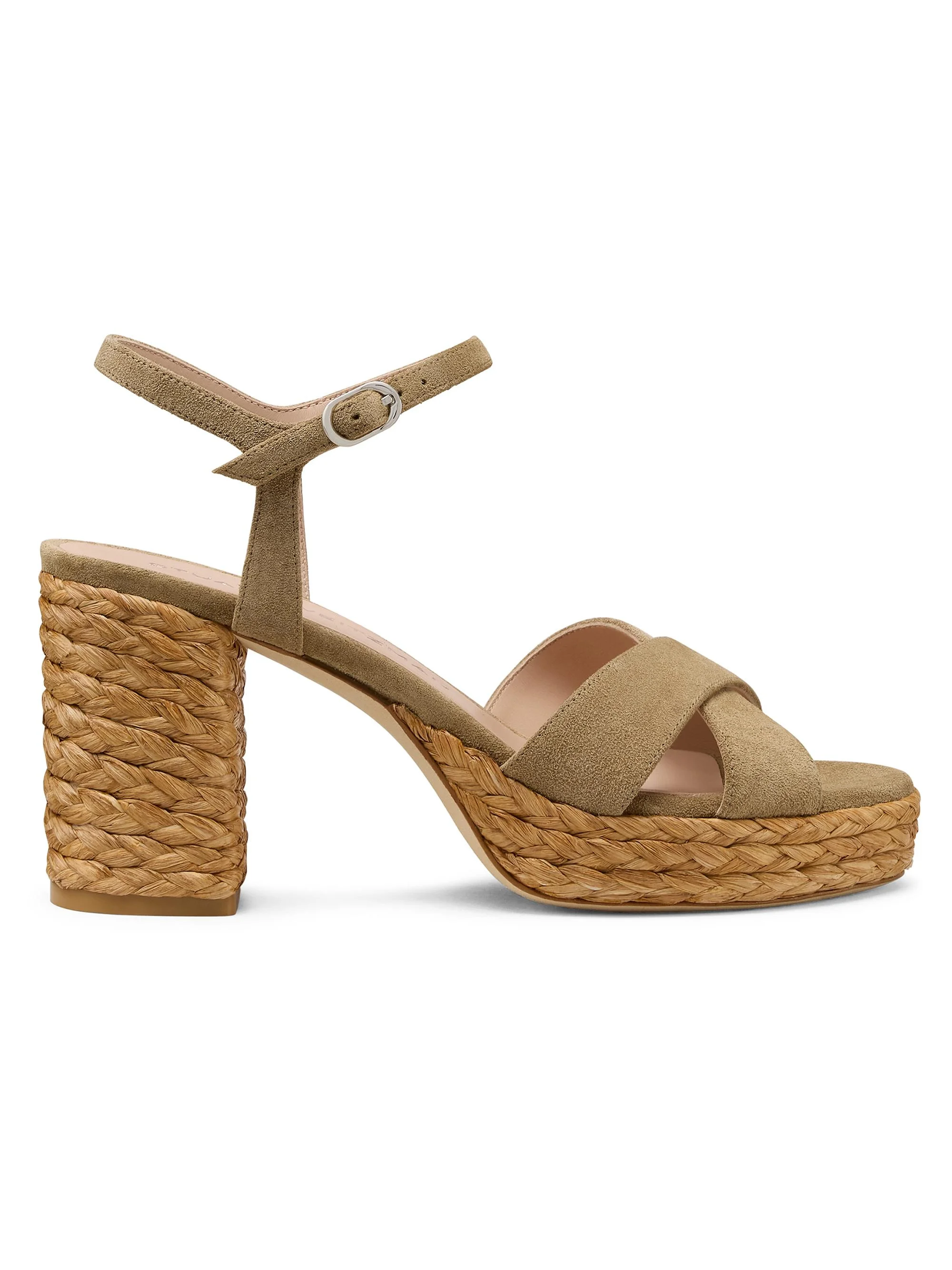 Women's Dayna 80MM Platform Espadrille Sandals - Golden Olive - 1